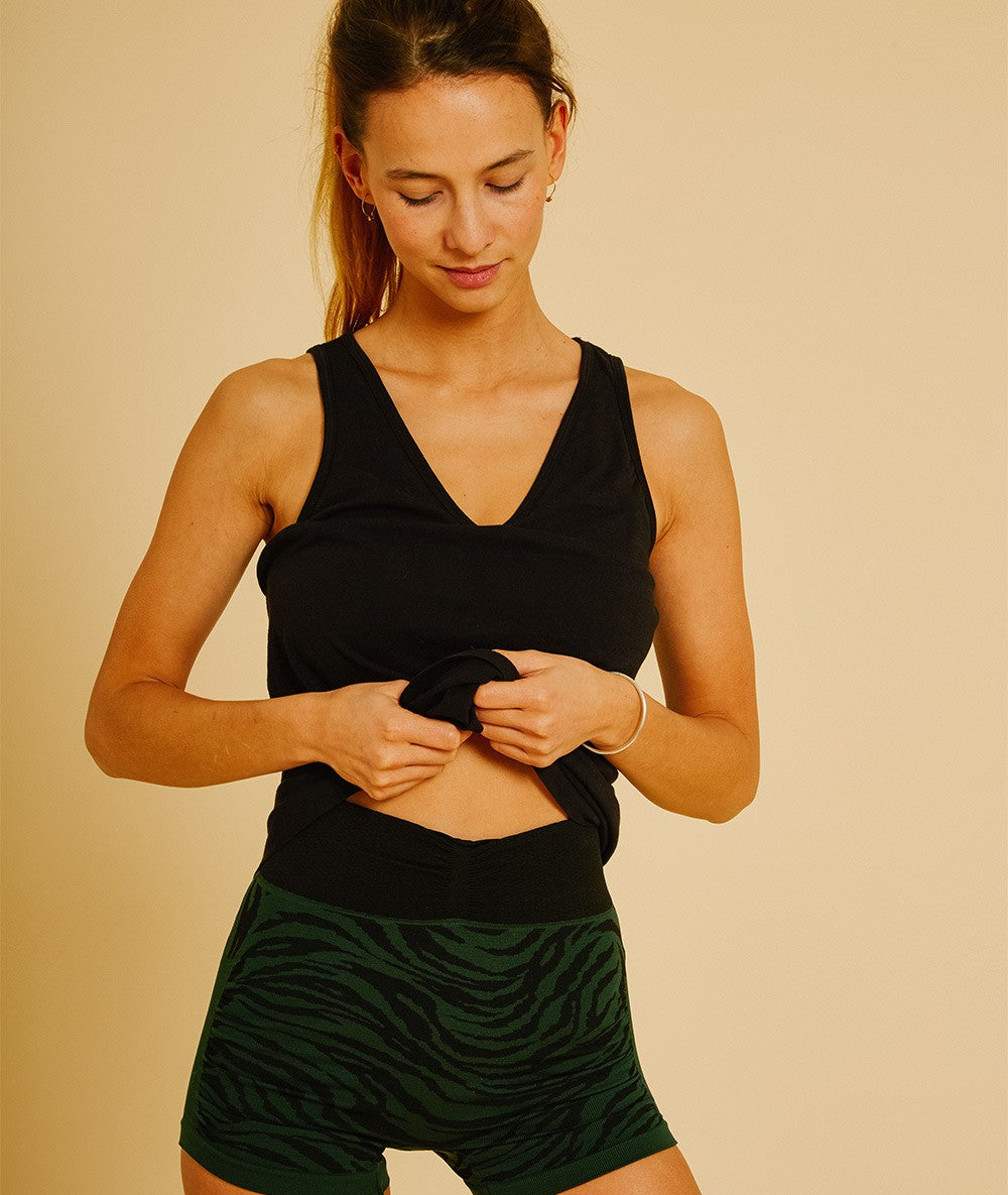 AJNA - Top avec insert bra