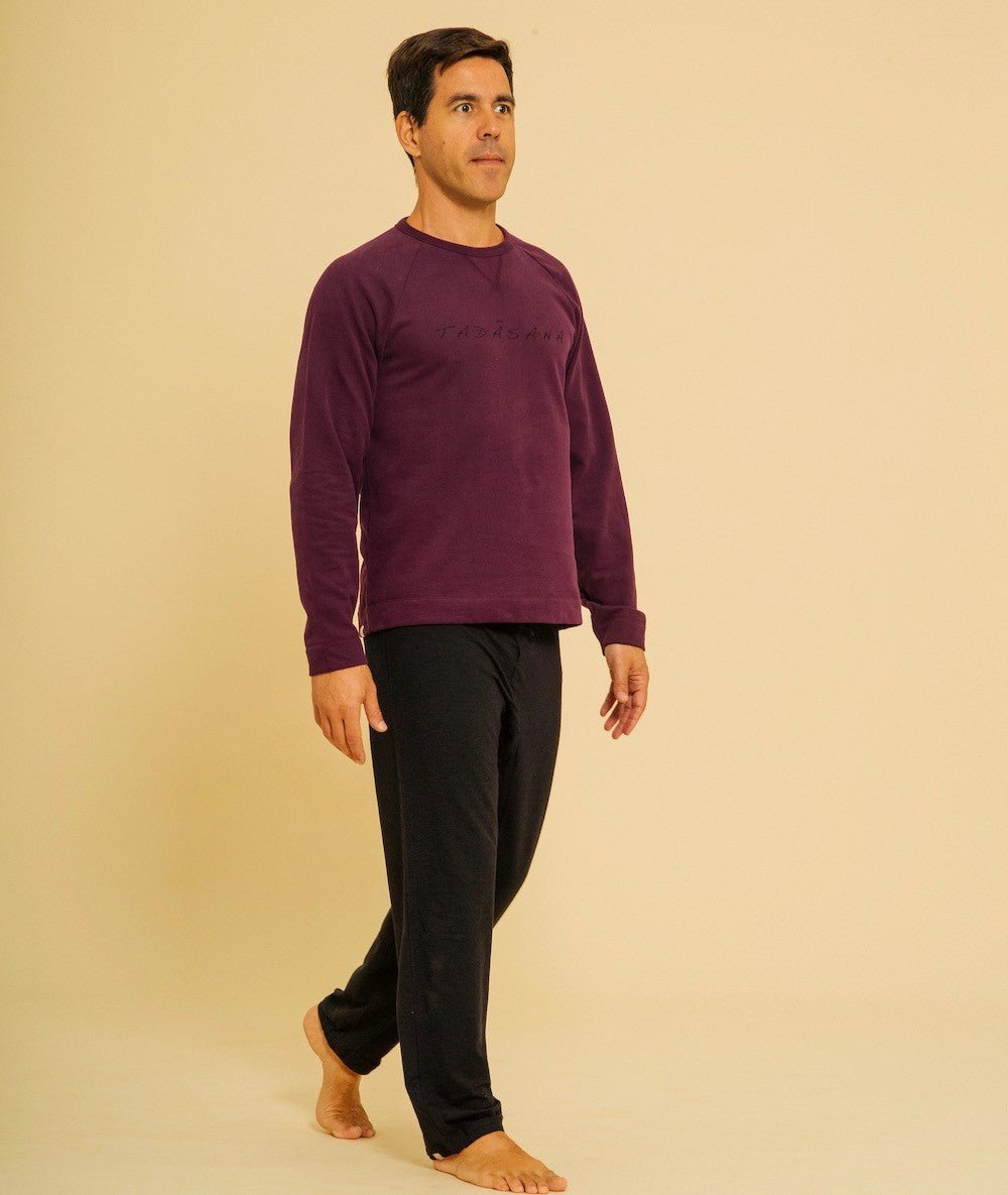 CEYLAN - Sweat en coton bio - Topaze - Yoga Searcher