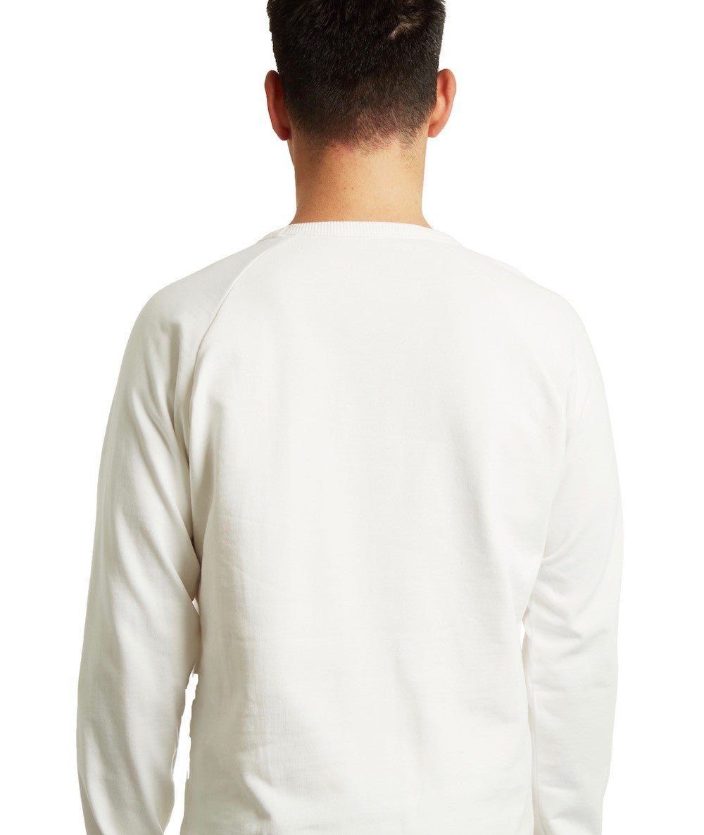 CEYLAN - Sweat en coton bio - Blanc - Yoga Searcher