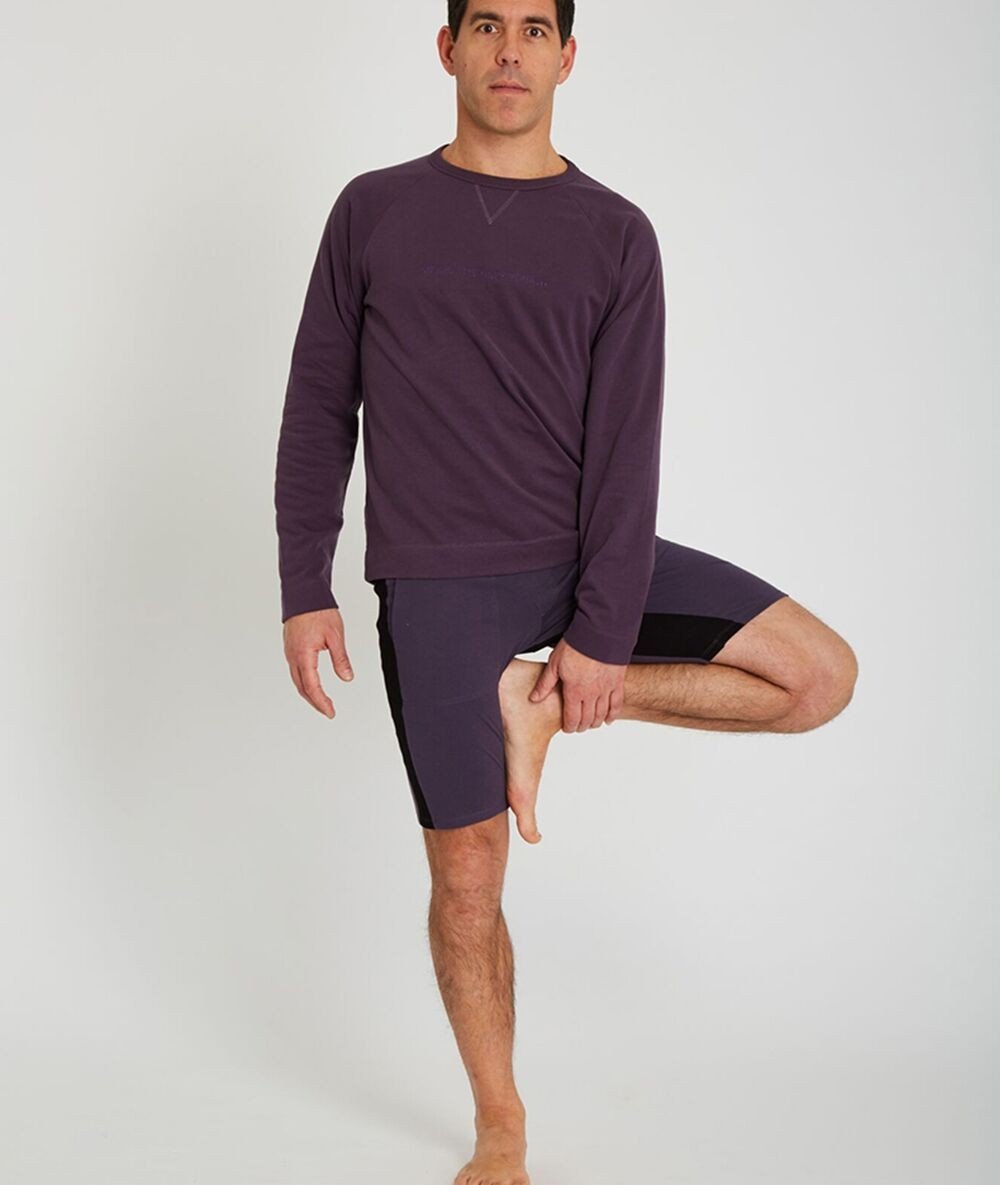 CEYLAN - Sweat en coton bio - Topaze - Yoga Searcher