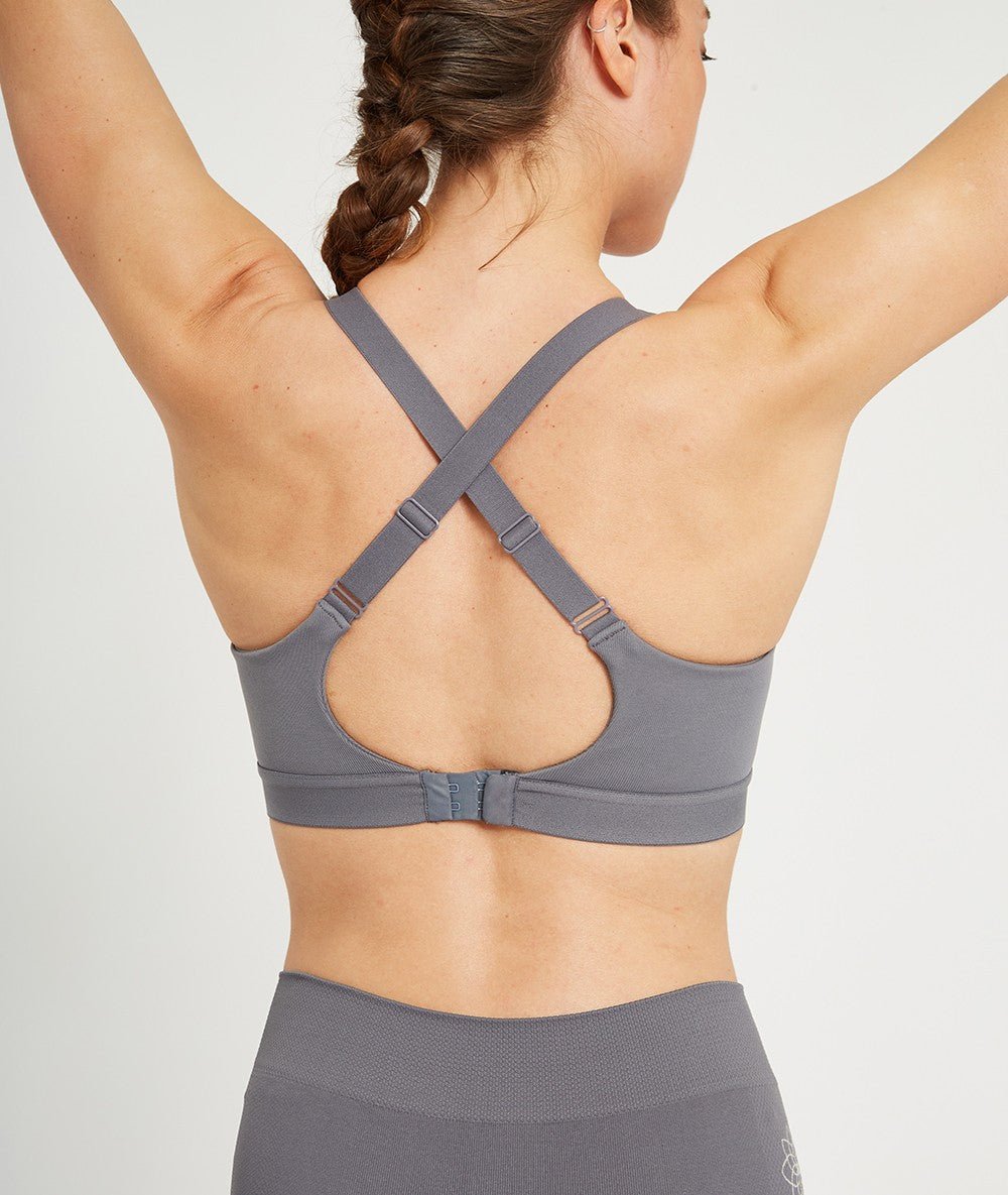 CHAKORA - Brassière en fibres recyclées - Ash - Rose - Yoga Searcher