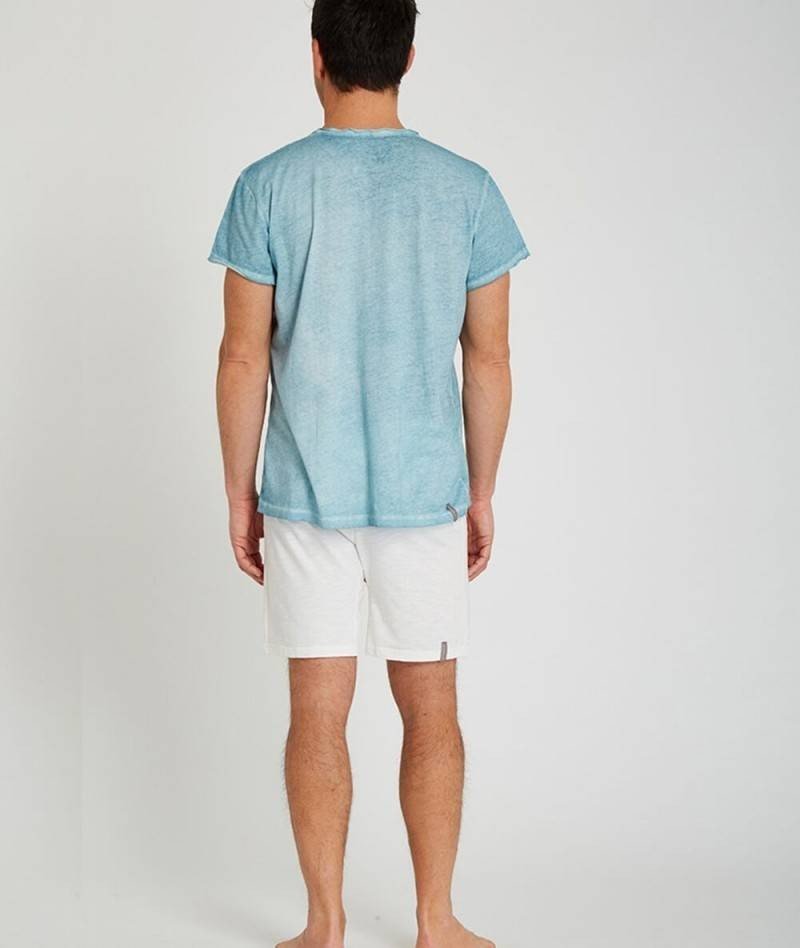 BEN - Tee - shirt en coton - Opale - Yoga Searcher