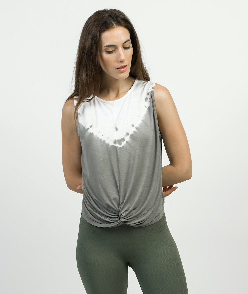 TWISTED TIE DYE - Tank top