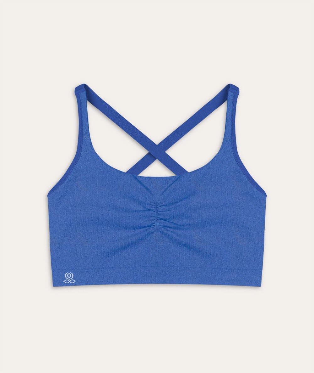 KORBA - Brassière en fibres recyclées - Pavot - Yoga Searcher