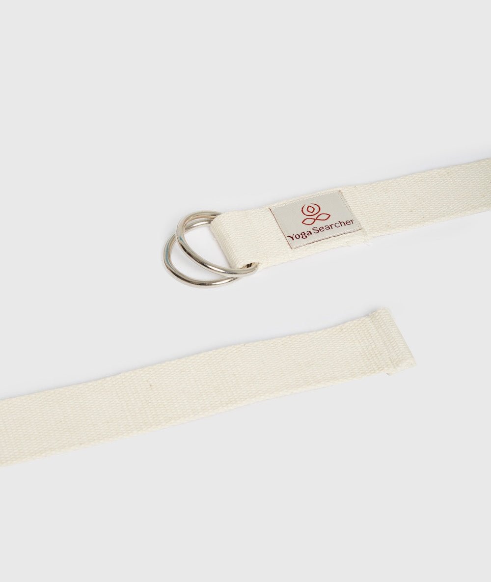 BIOBELT 250 - Sangle de yoga en coton biologique - Clair - Yoga Searcher