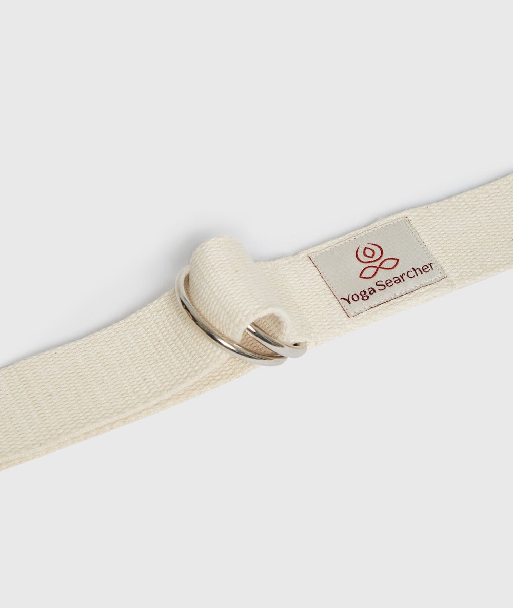 BIOBELT 250 - Sangle de yoga en coton biologique - Clair - Yoga Searcher