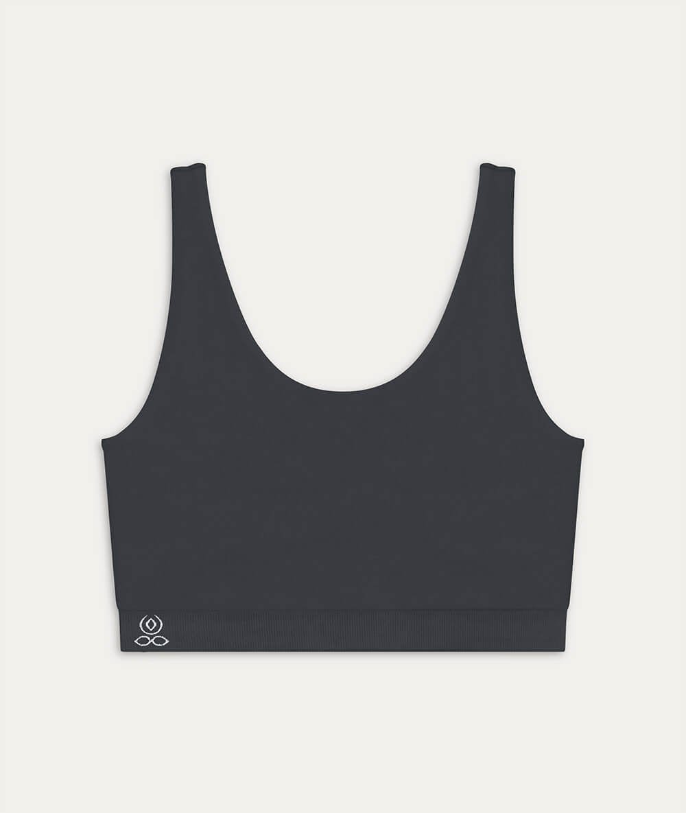 VASANA - Brassière en fibres recyclées - Lavastone - Yoga Searcher
