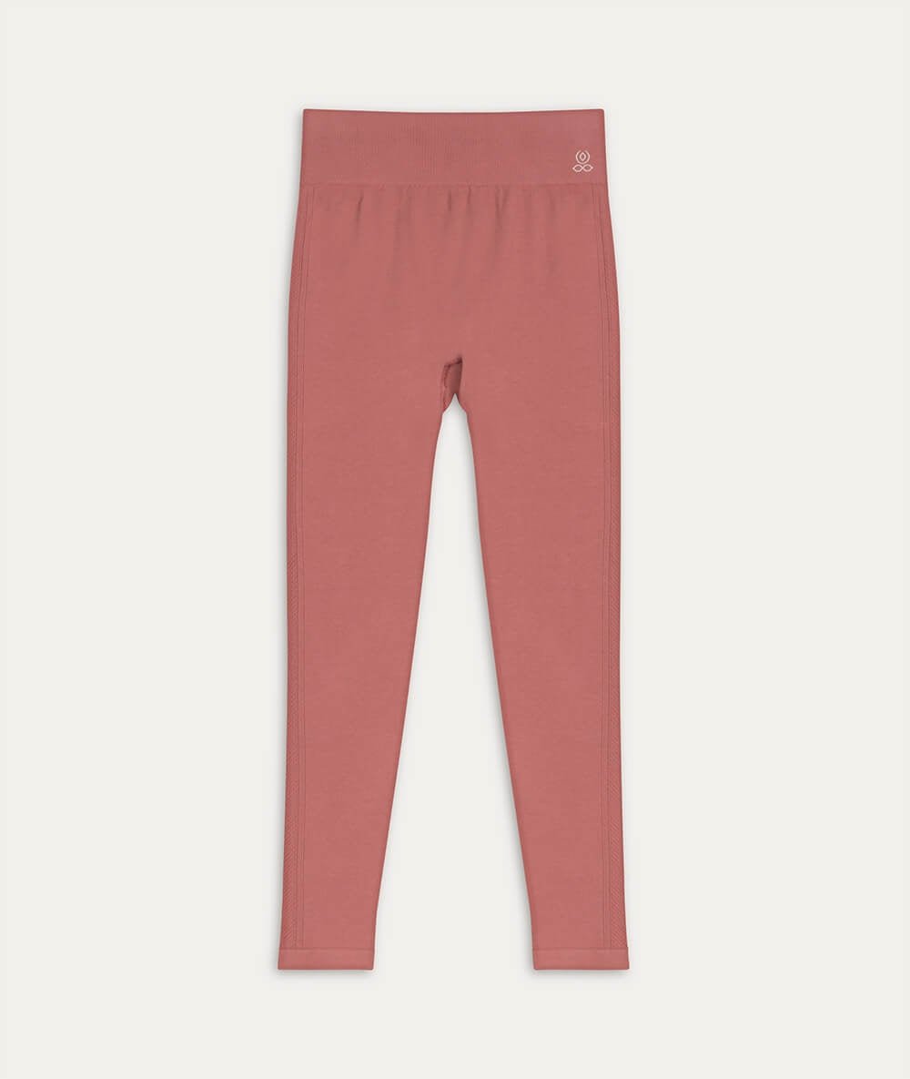 DARAIMU - Legging en coton - Or rose - Yoga Searcher