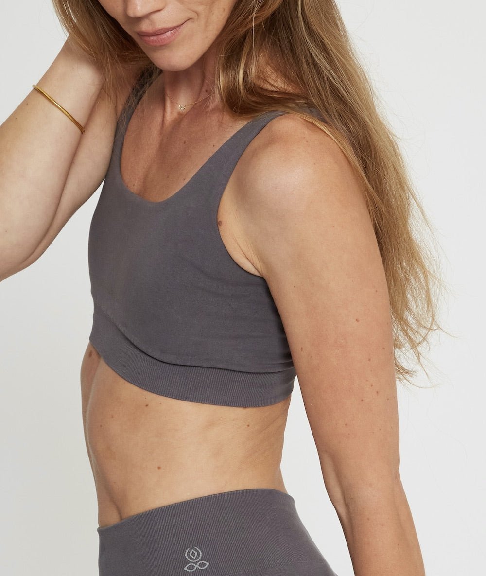 CHA - Brassière en coton - Lavastone - Yoga Searcher