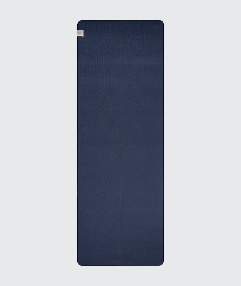 Alignement - 5mm - Tapis pour Yoga - Navy - Yoga Searcher