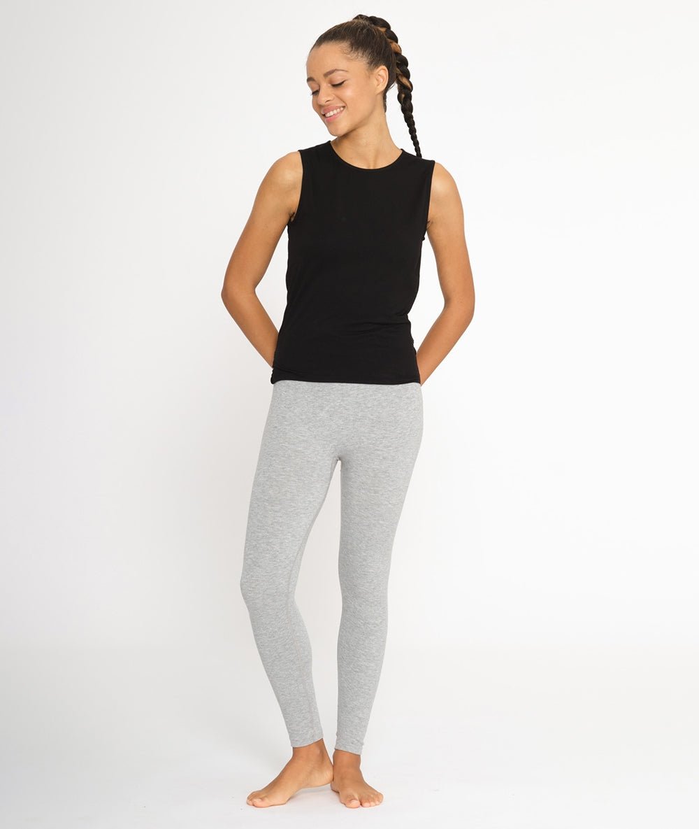 YAMA - Débardeur en lyocell - Noir - Yoga Searcher