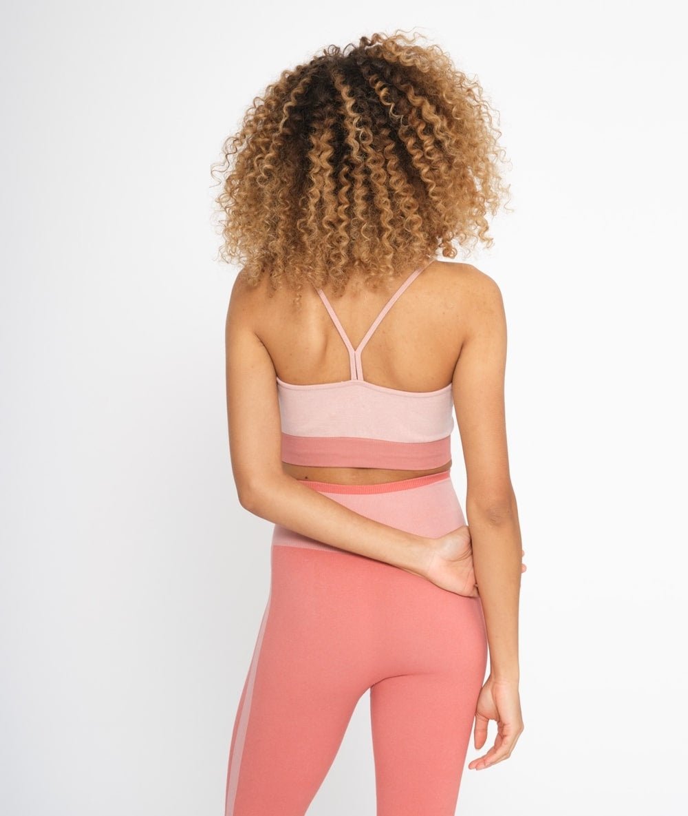 AGNI - Brassière en coton bio - Laurel - Yoga Searcher