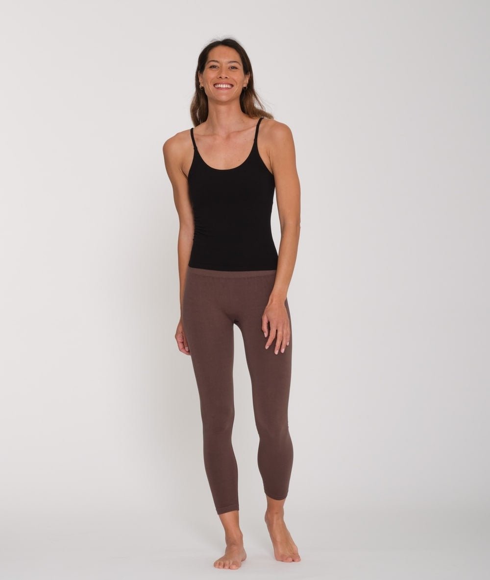 GAGA - débardeur brassière intégrée - Noir - Yoga Searcher