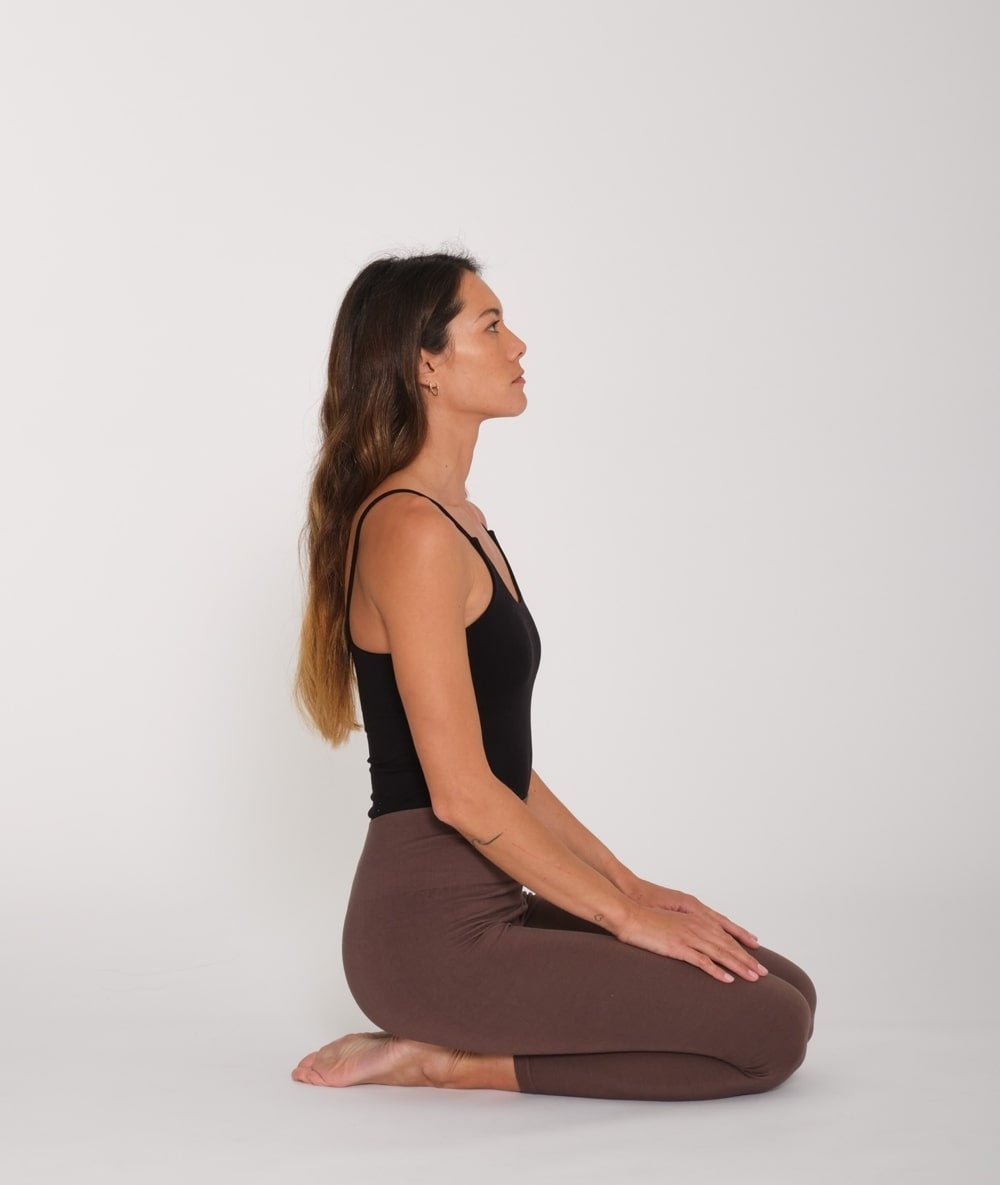 GAGA - débardeur brassière intégrée - Noir - Yoga Searcher