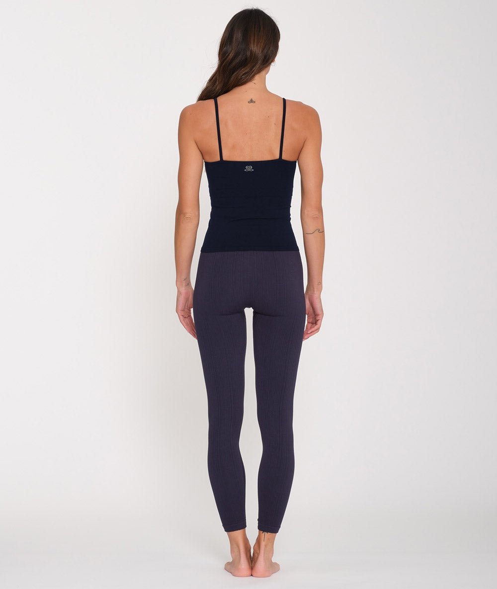 GAGA - débardeur brassière intégrée - Navy - Yoga Searcher