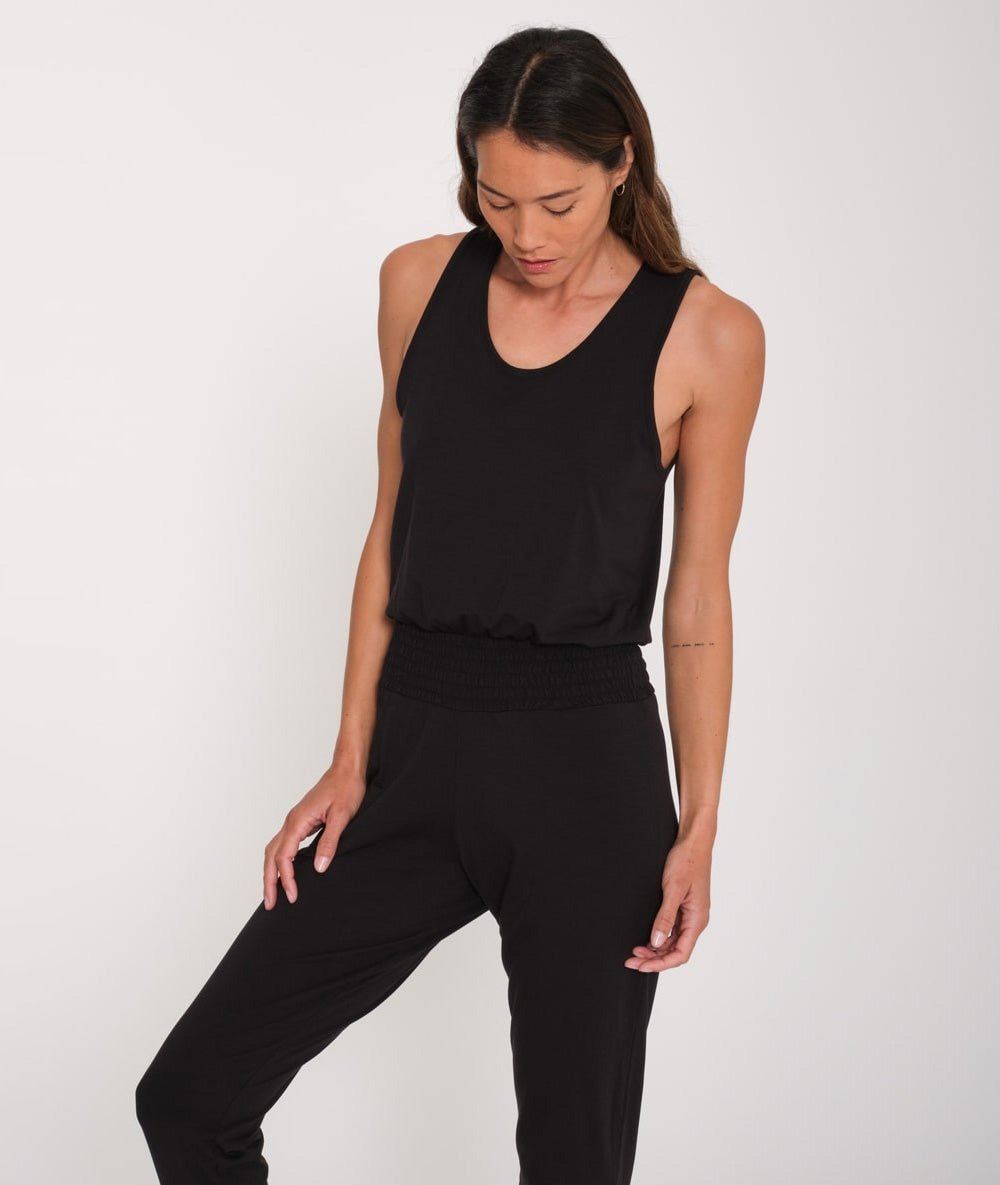 SANGHA - Combinaison fluide - Noir - Yoga Searcher