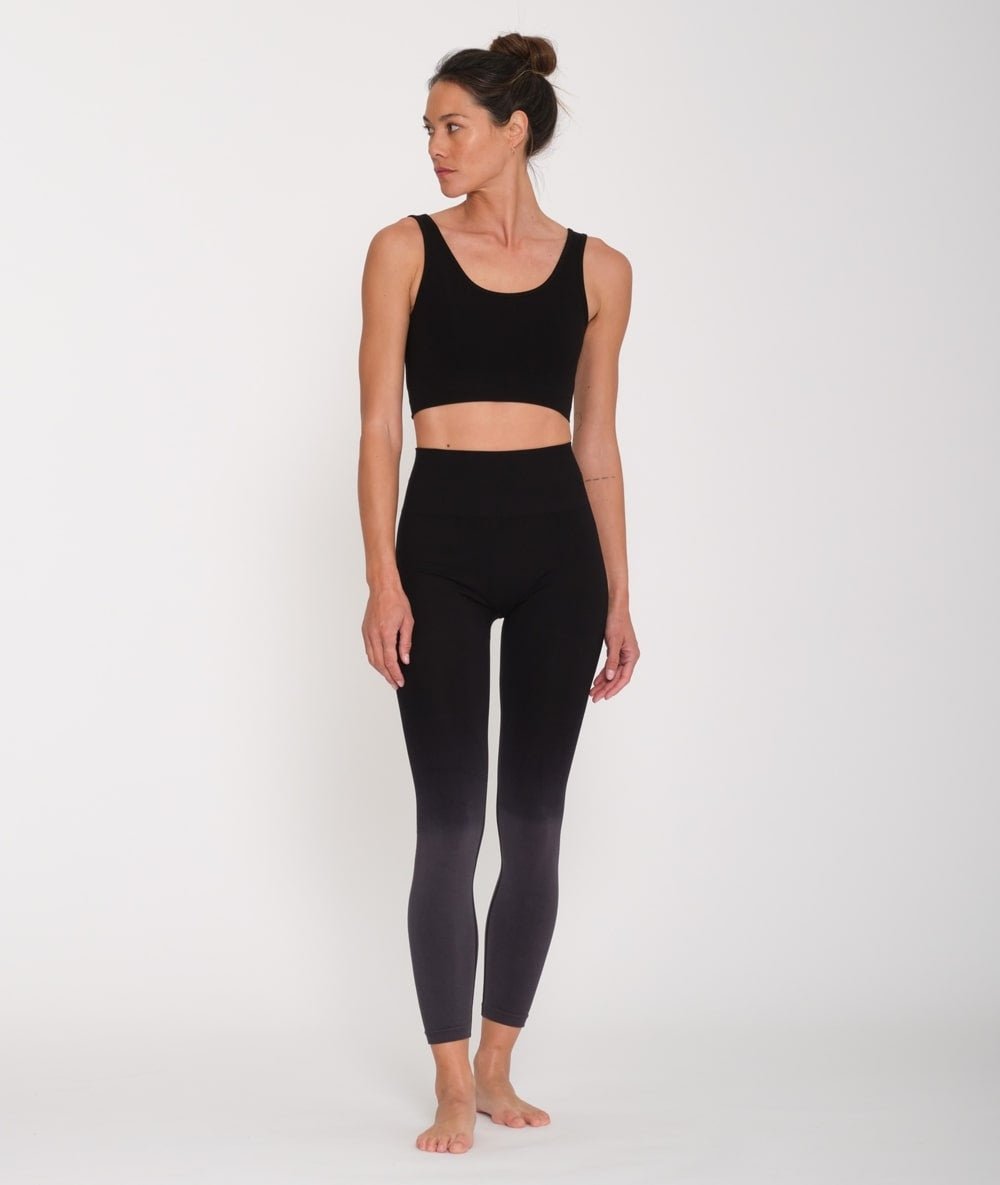 Raisi - legging dip dye en bambou - Orage - Yoga Searcher