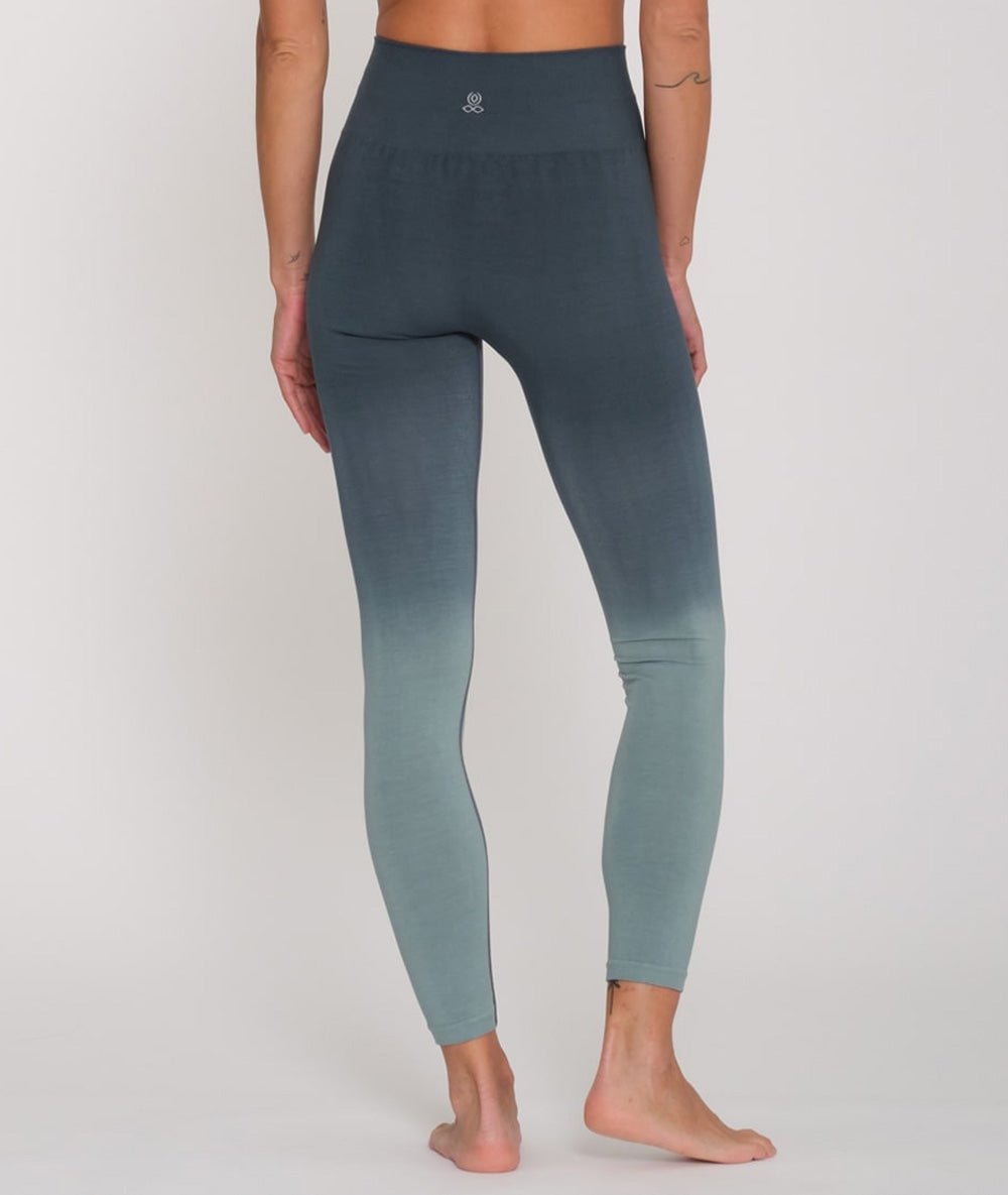 Raisi - legging dip dye en bambou - Noir - Yoga Searcher
