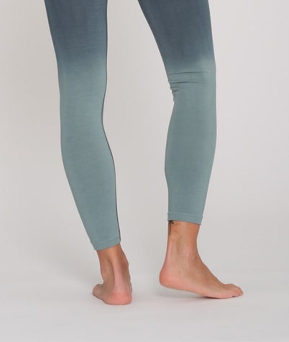 Raisi - legging dip dye en bambou - Noir - Yoga Searcher