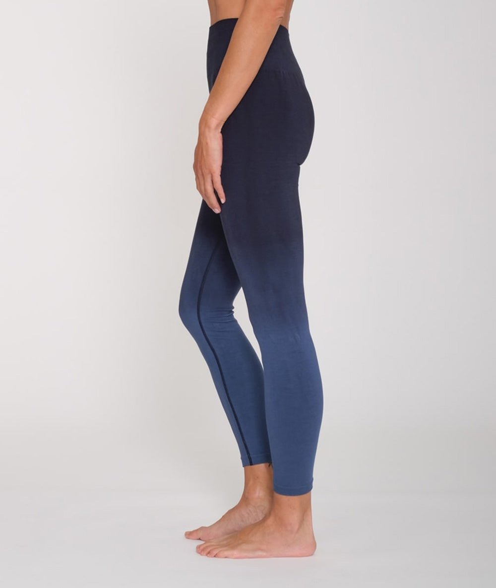 Raisi - legging dip dye en bambou - Navy - Yoga Searcher