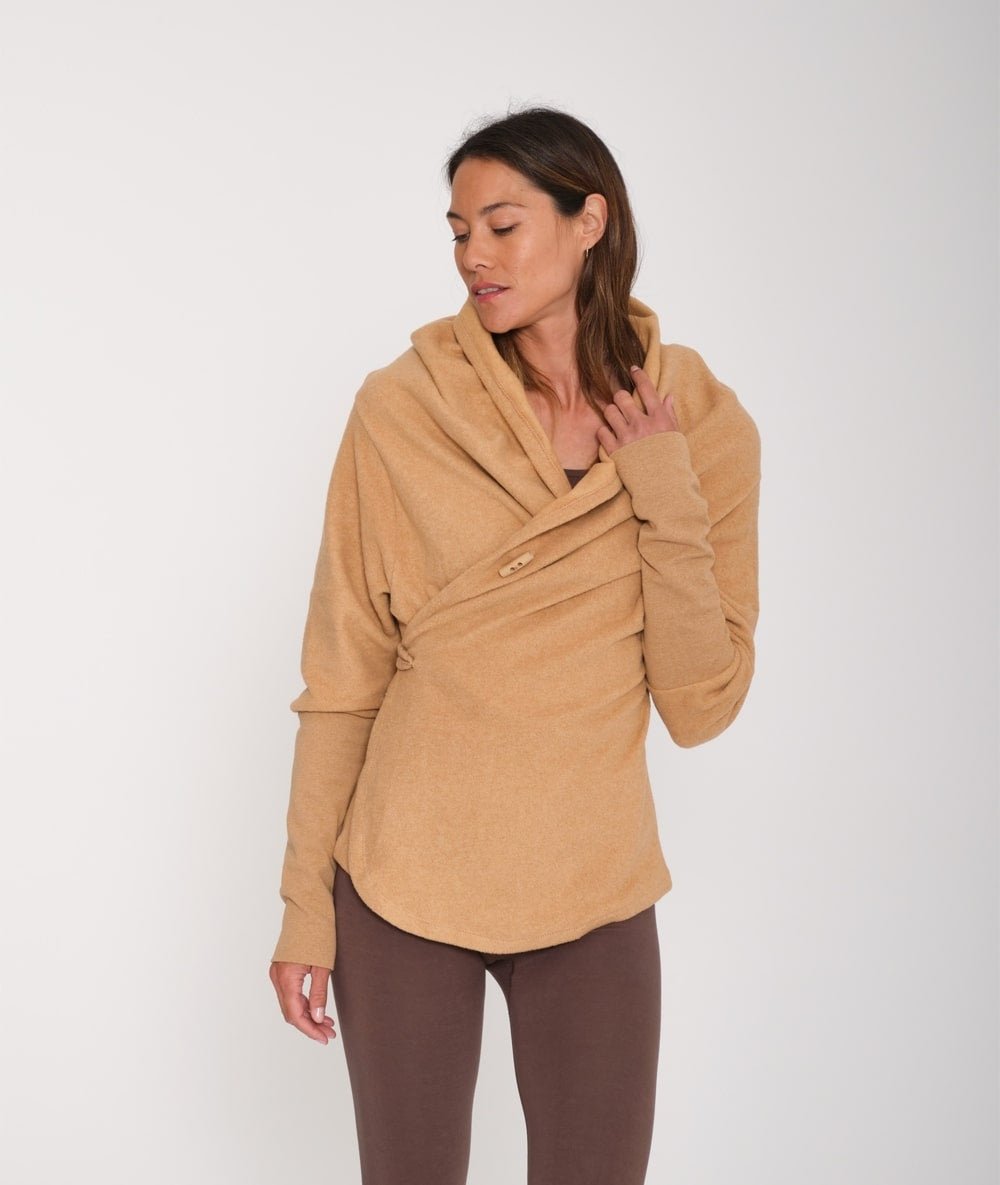 SUPTA - Veste polaire en coton - Amazonite - Yoga Searcher