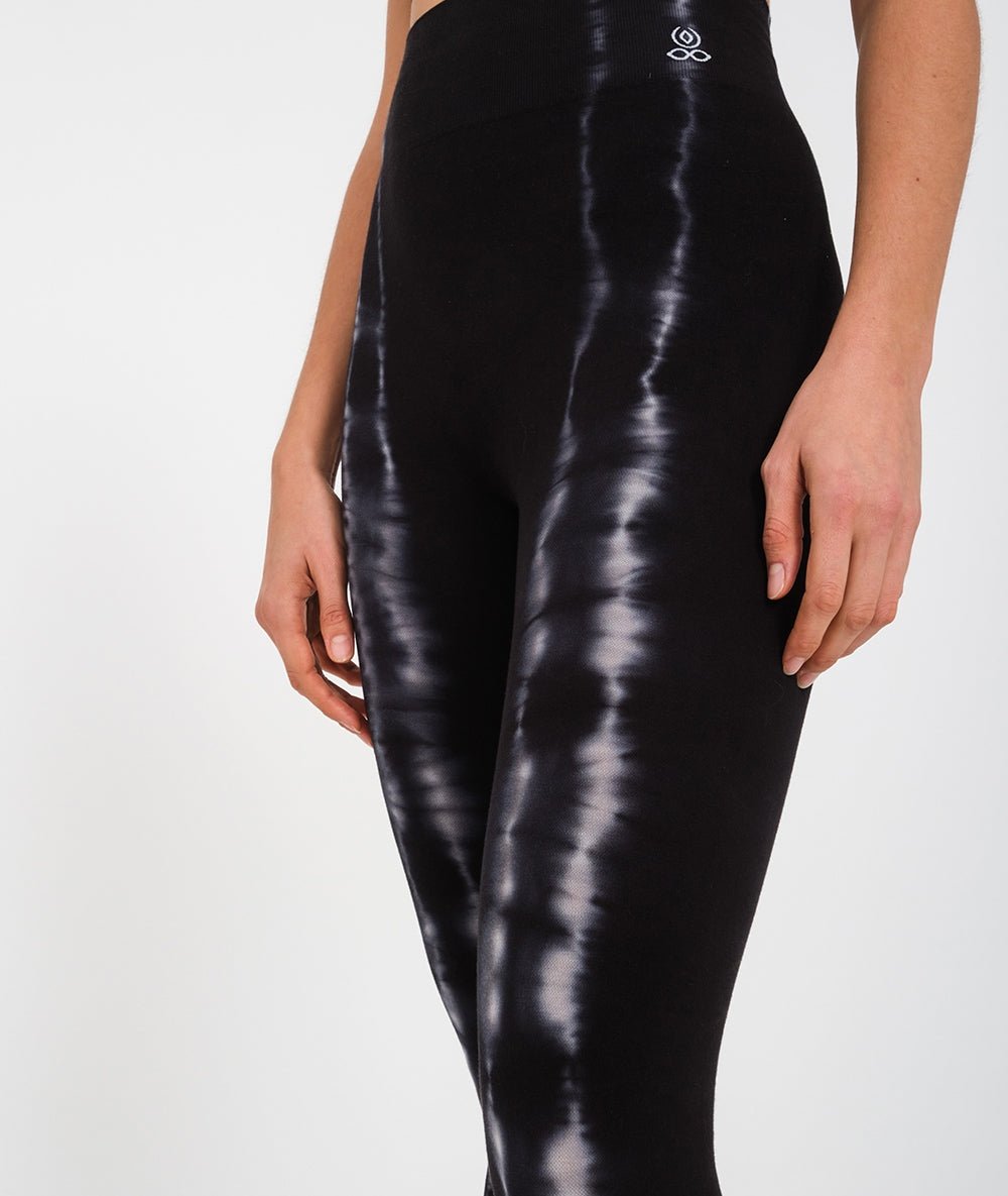 NATARAJA - Legging en coton - Noir - Yoga Searcher