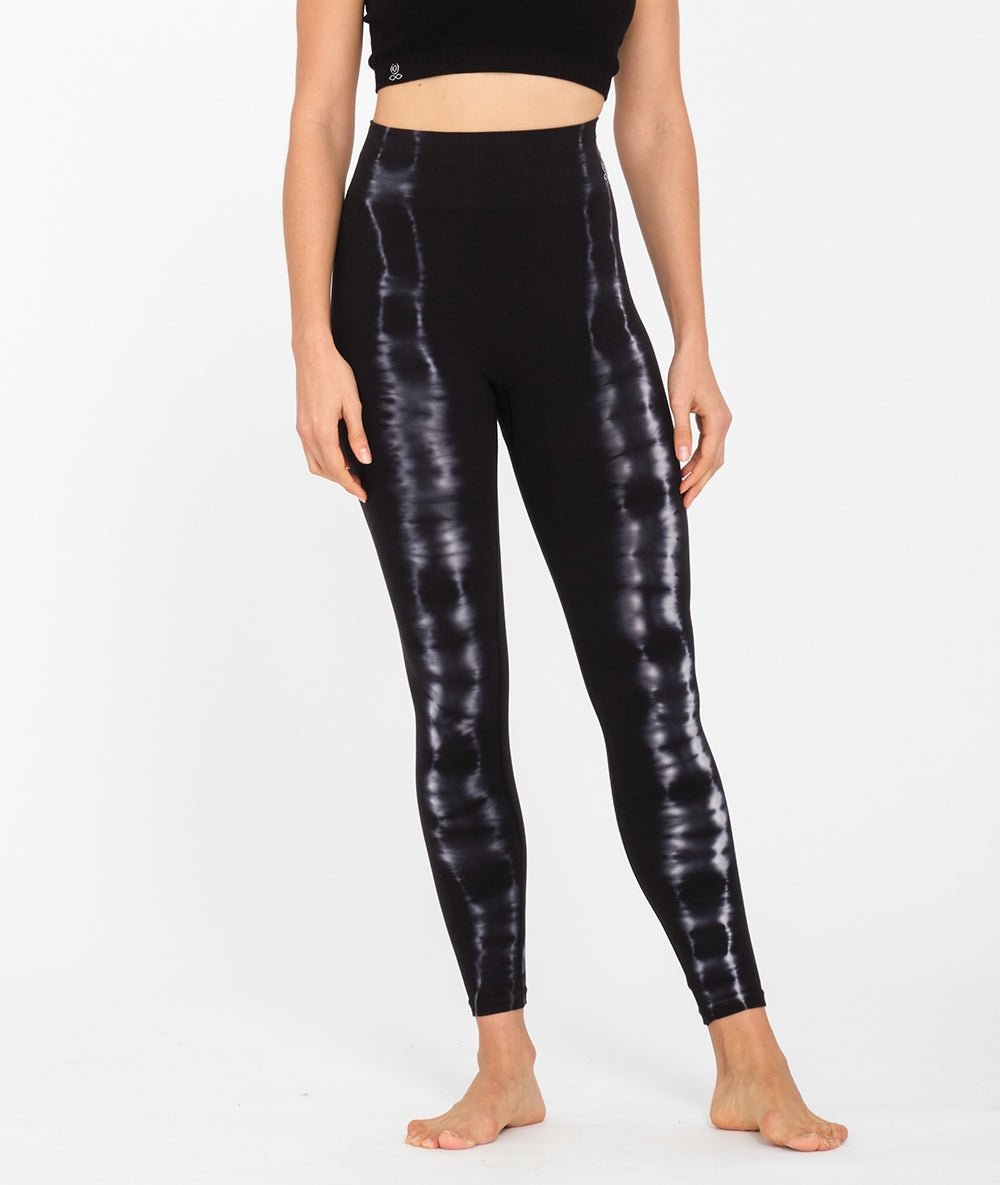NATARAJA - Legging en coton - Noir - Yoga Searcher