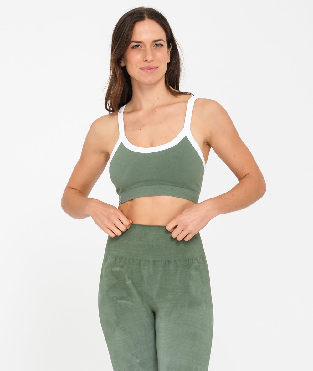 BILONI - Brassière en coton - Laurel - Yoga Searcher