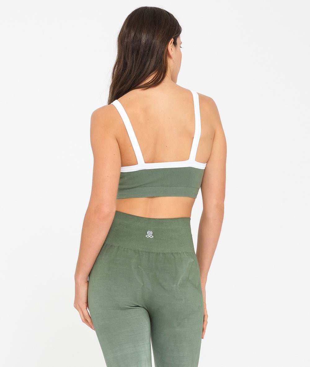 BILONI - Brassière en coton - Laurel - Yoga Searcher