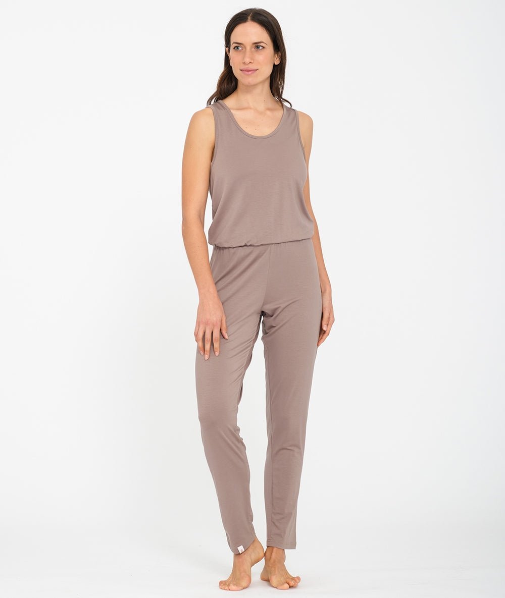 SANGHA - Combinaison fluide - Cacao - Yoga Searcher