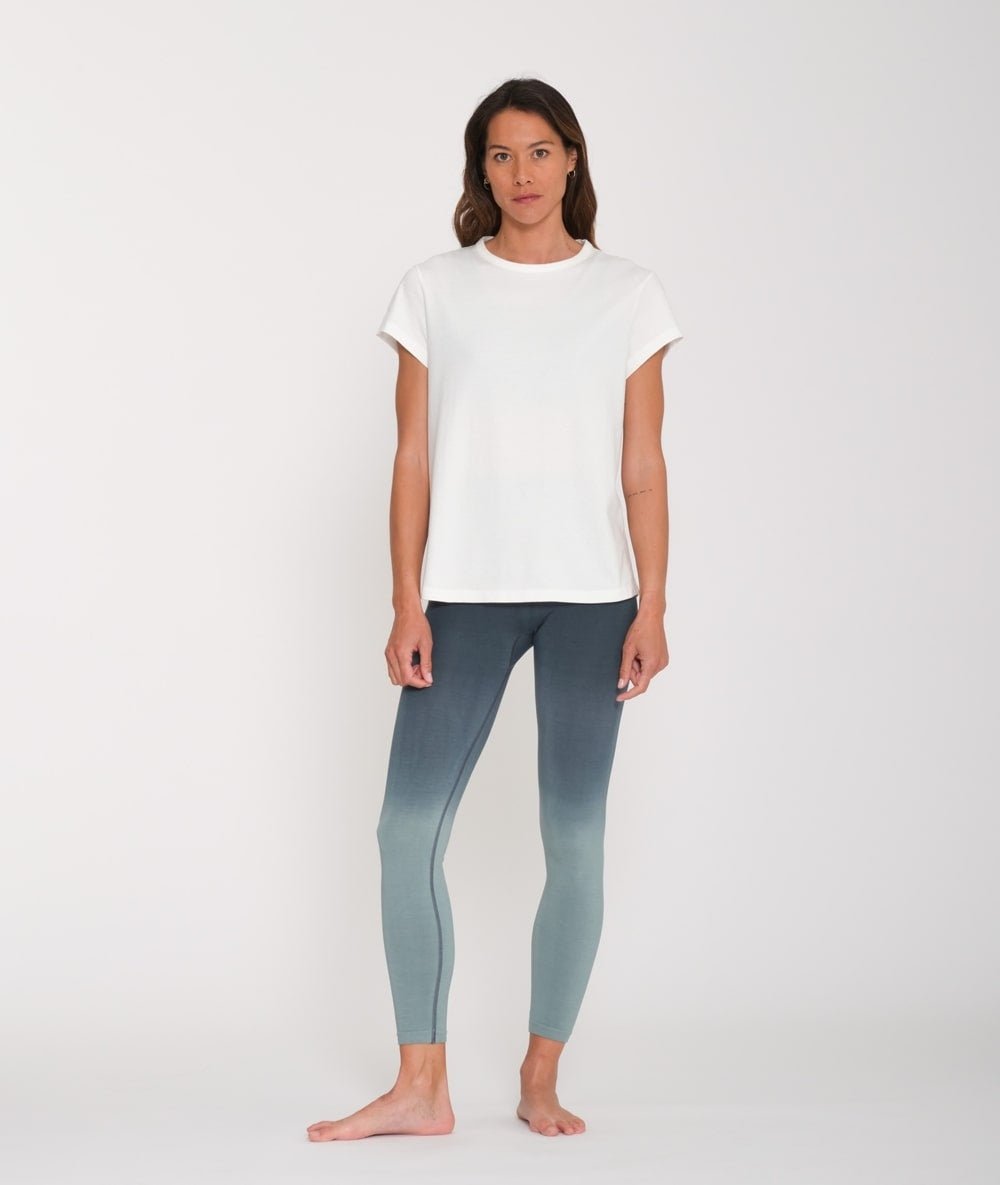 Namaste - Tee - shirt en coton bio - Blanc - Yoga Searcher