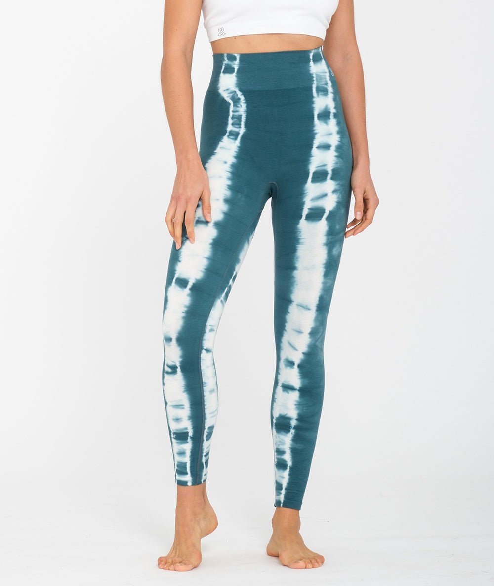 NATARAJA - Legging en coton - Paon - Yoga Searcher
