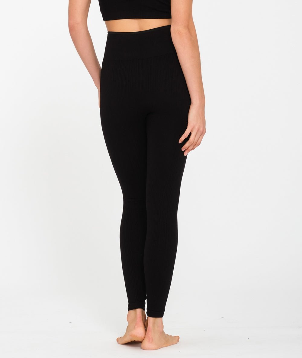 GOA - Legging en bambou - Noir - Yoga Searcher