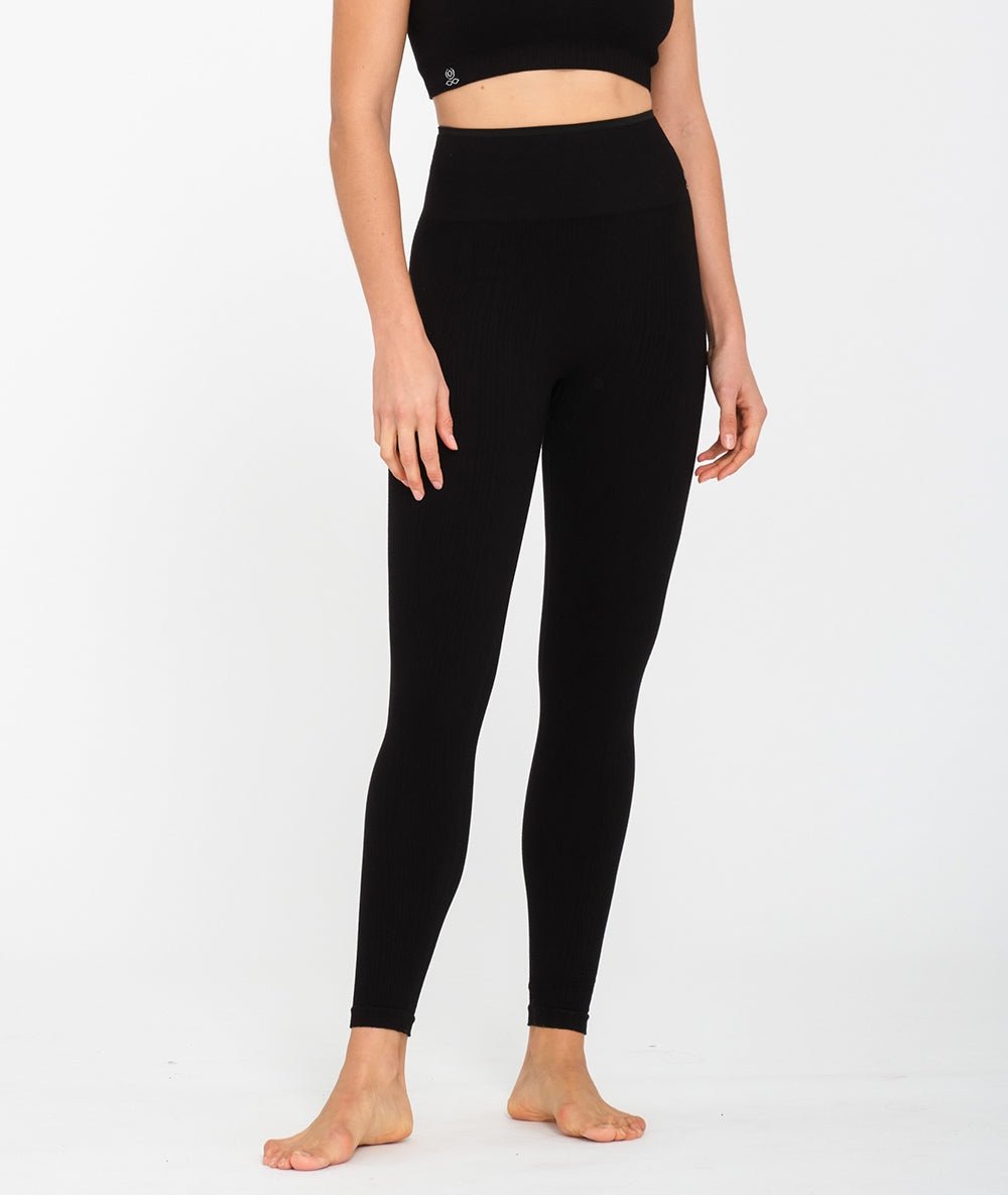 GOA - Legging en bambou - Noir - Yoga Searcher