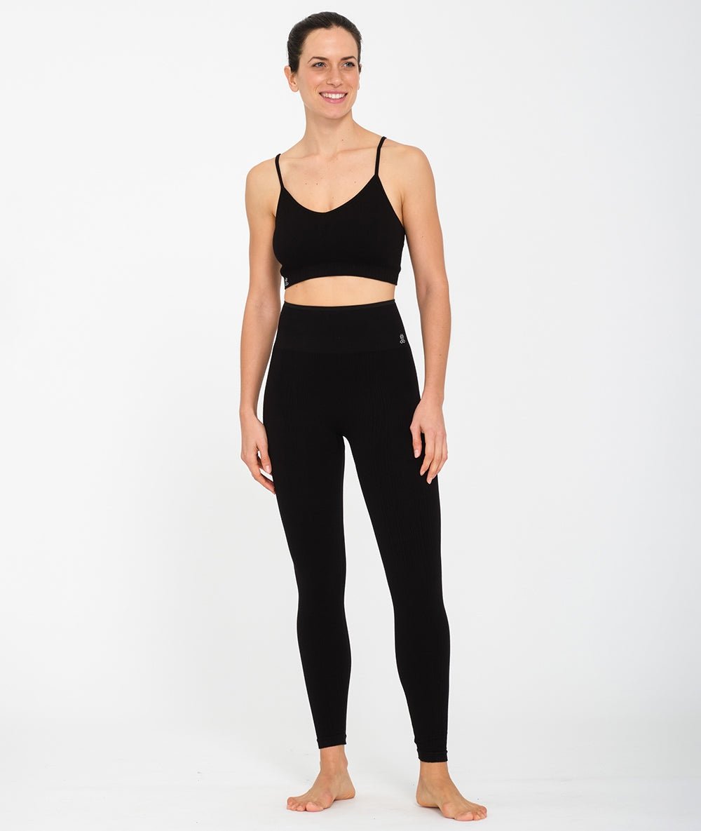 GOA - Legging en bambou - Noir - Yoga Searcher
