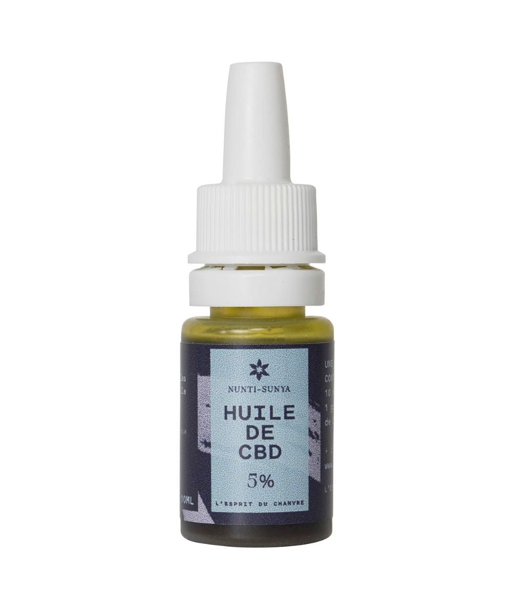 Huile de CBD 5% (10ml) - Yoga Searcher