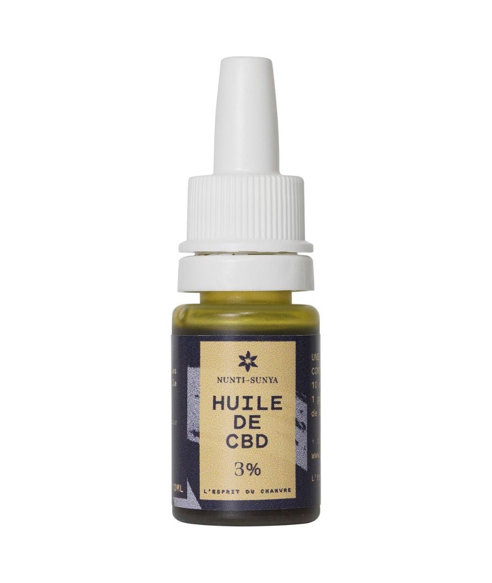 Huile de CBD 3% (10ml) - Yoga Searcher
