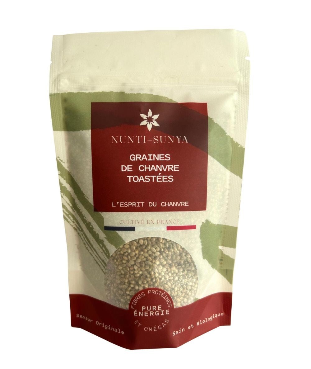 Graines de chanvre toastées - Yoga Searcher