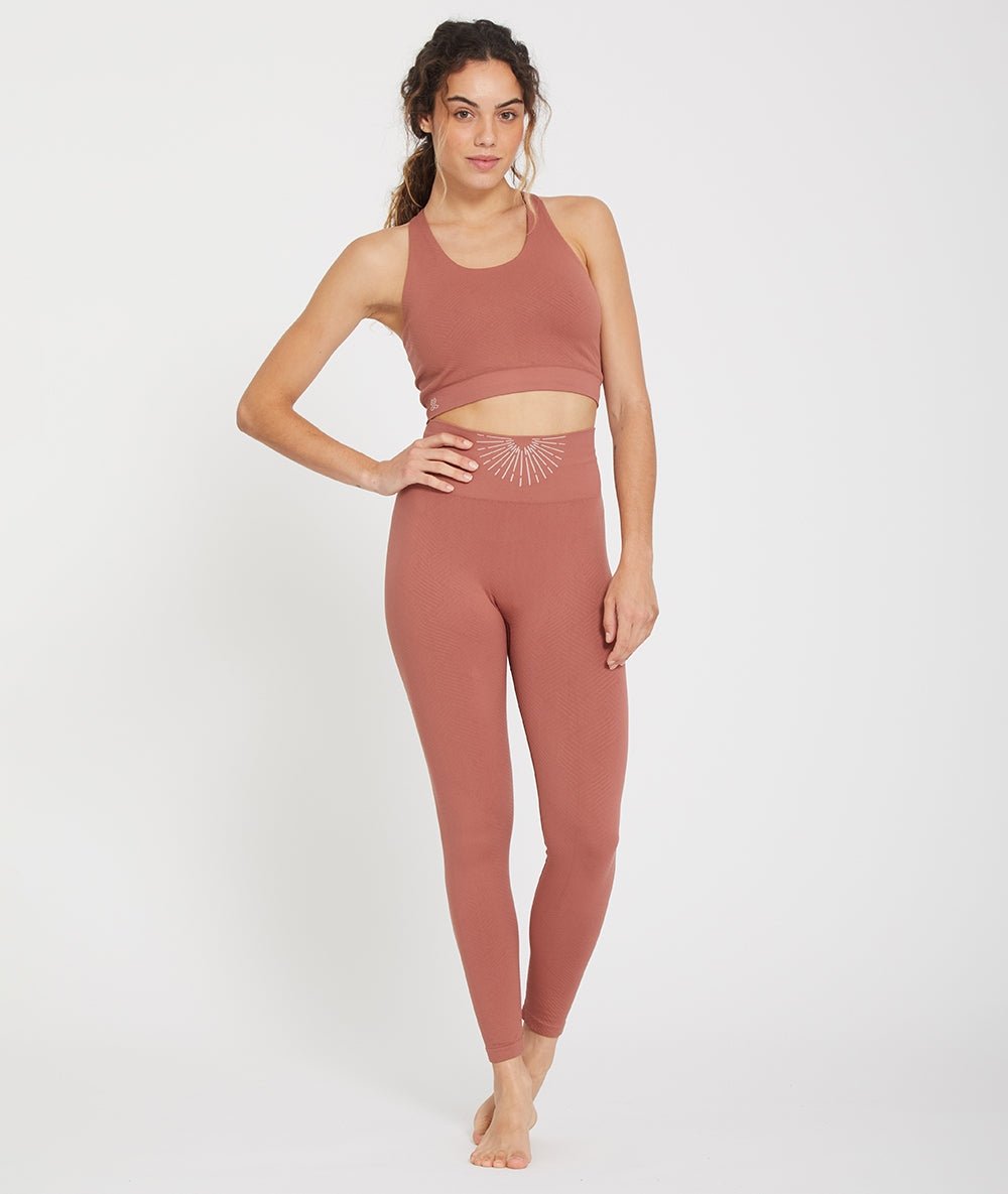 CHIME - Brassière dos nageur - Rose Foncé - Yoga Searcher