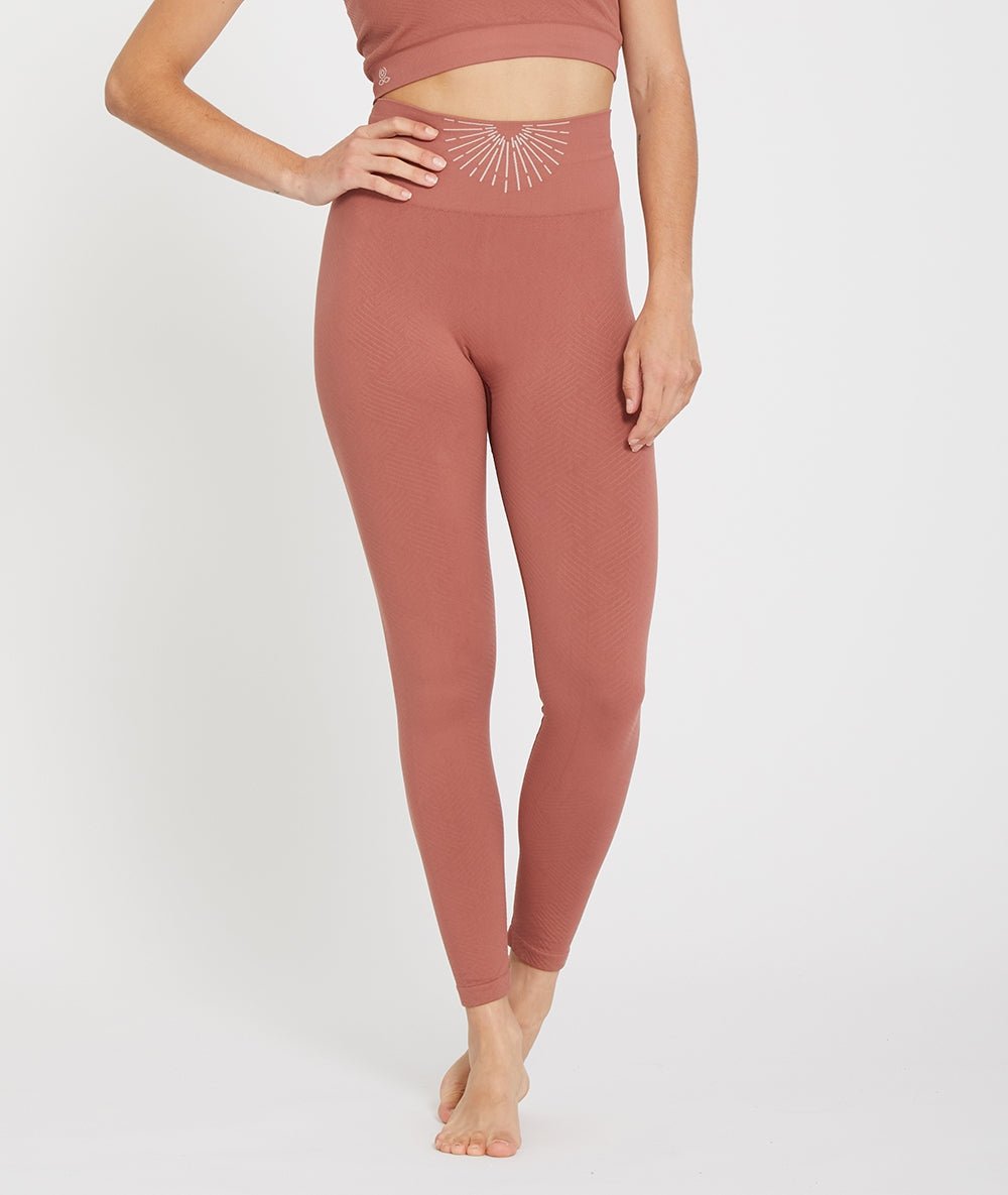 KEISHO - Legging en matières recyclées - Rose Foncé - Yoga Searcher