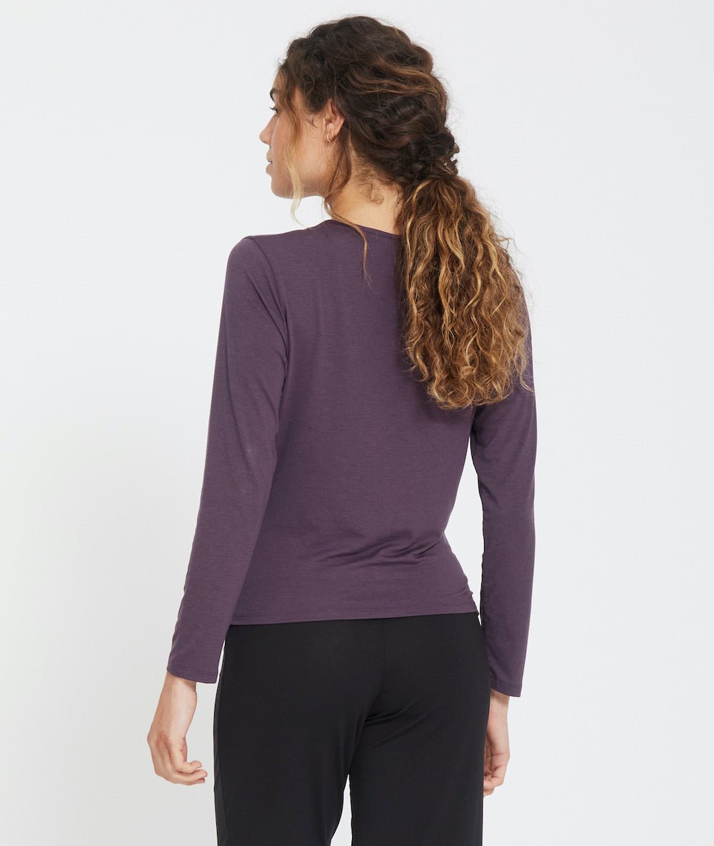 NATANA - T-shirt cache cœur - Topaze - Yoga Searcher