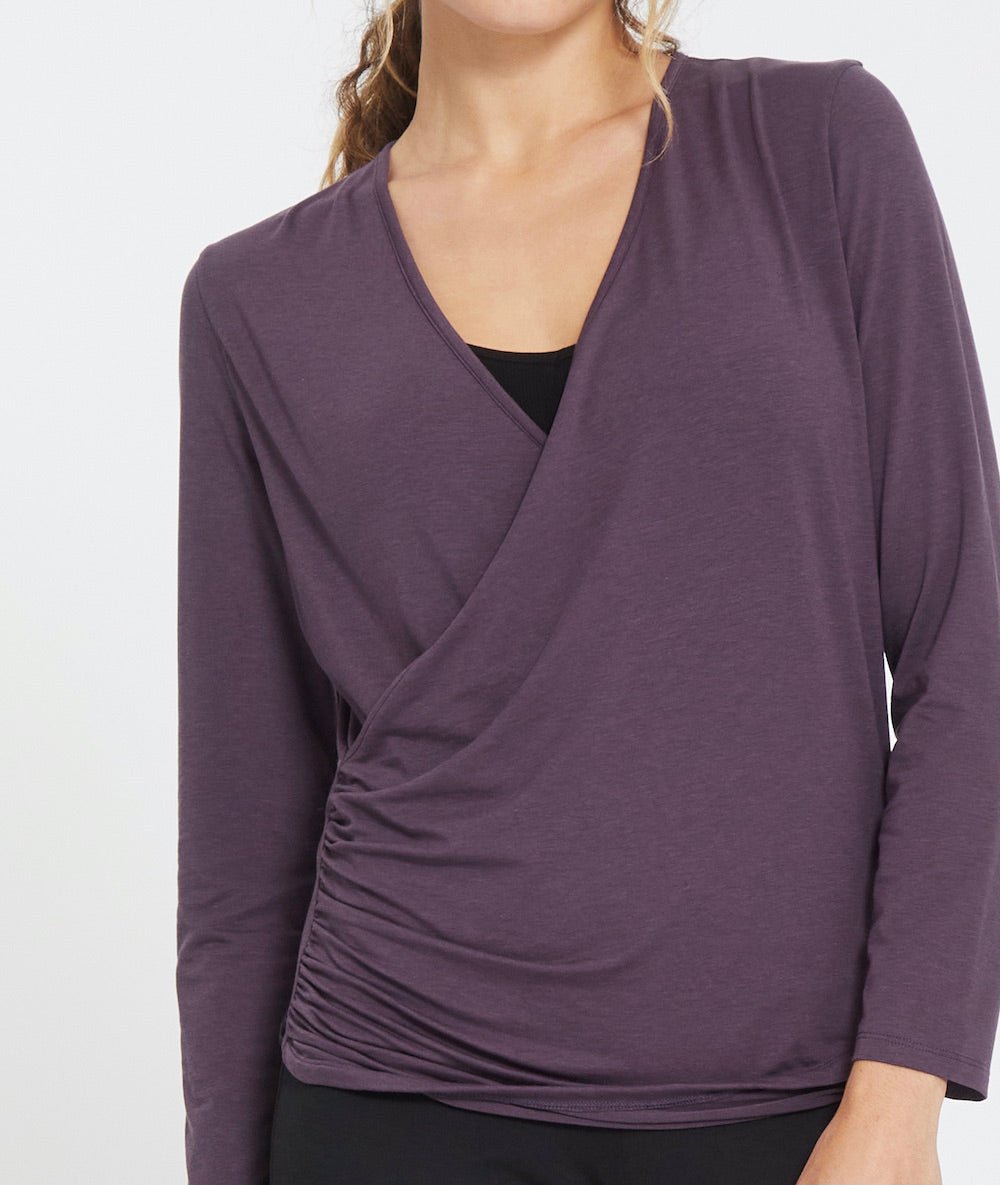 NATANA - T-shirt cache cœur - Topaze - Yoga Searcher