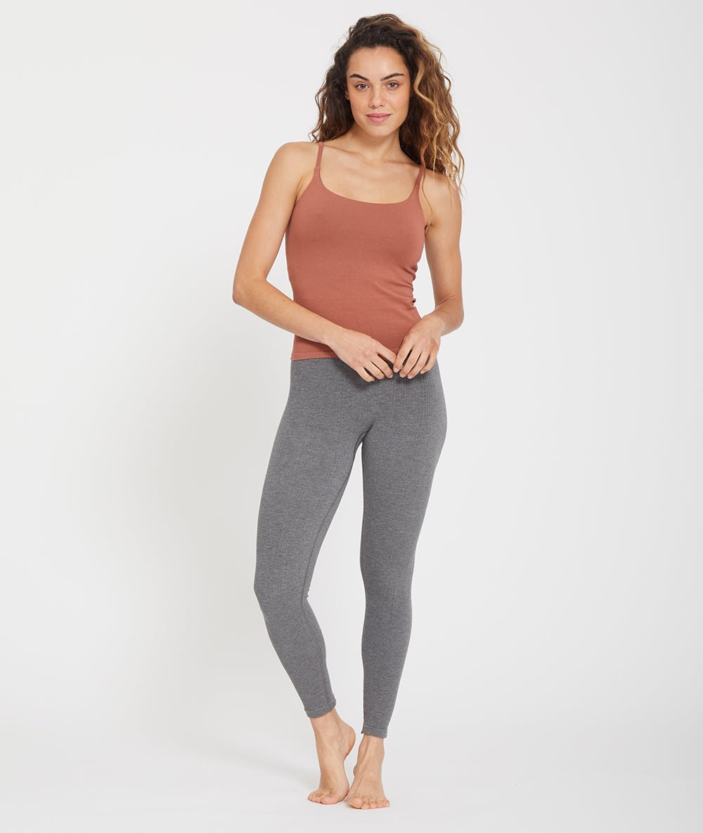 GAGA - débardeur brassière intégrée - Rose Foncé - Yoga Searcher