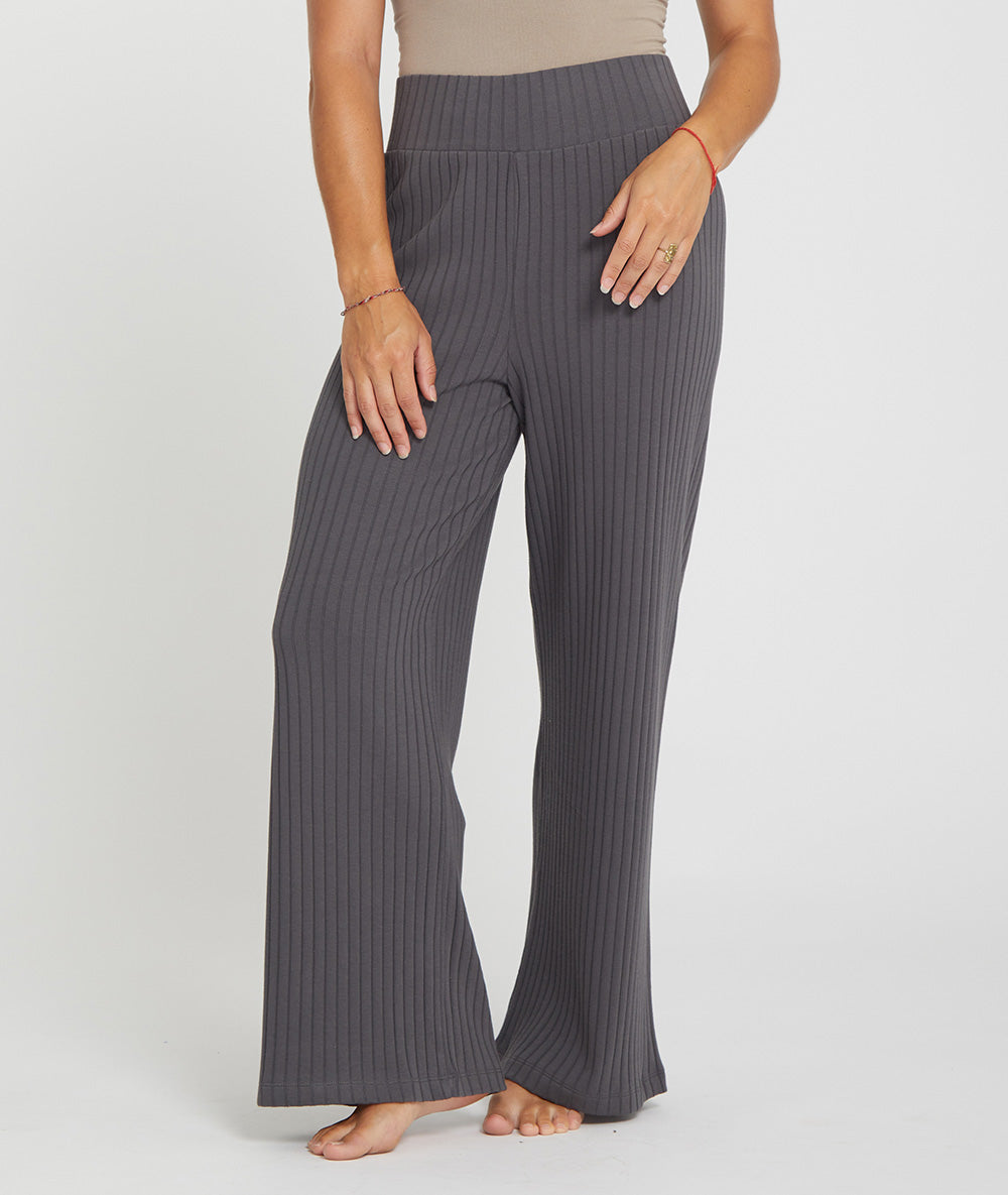 MATSYA - Pantalon large en coton