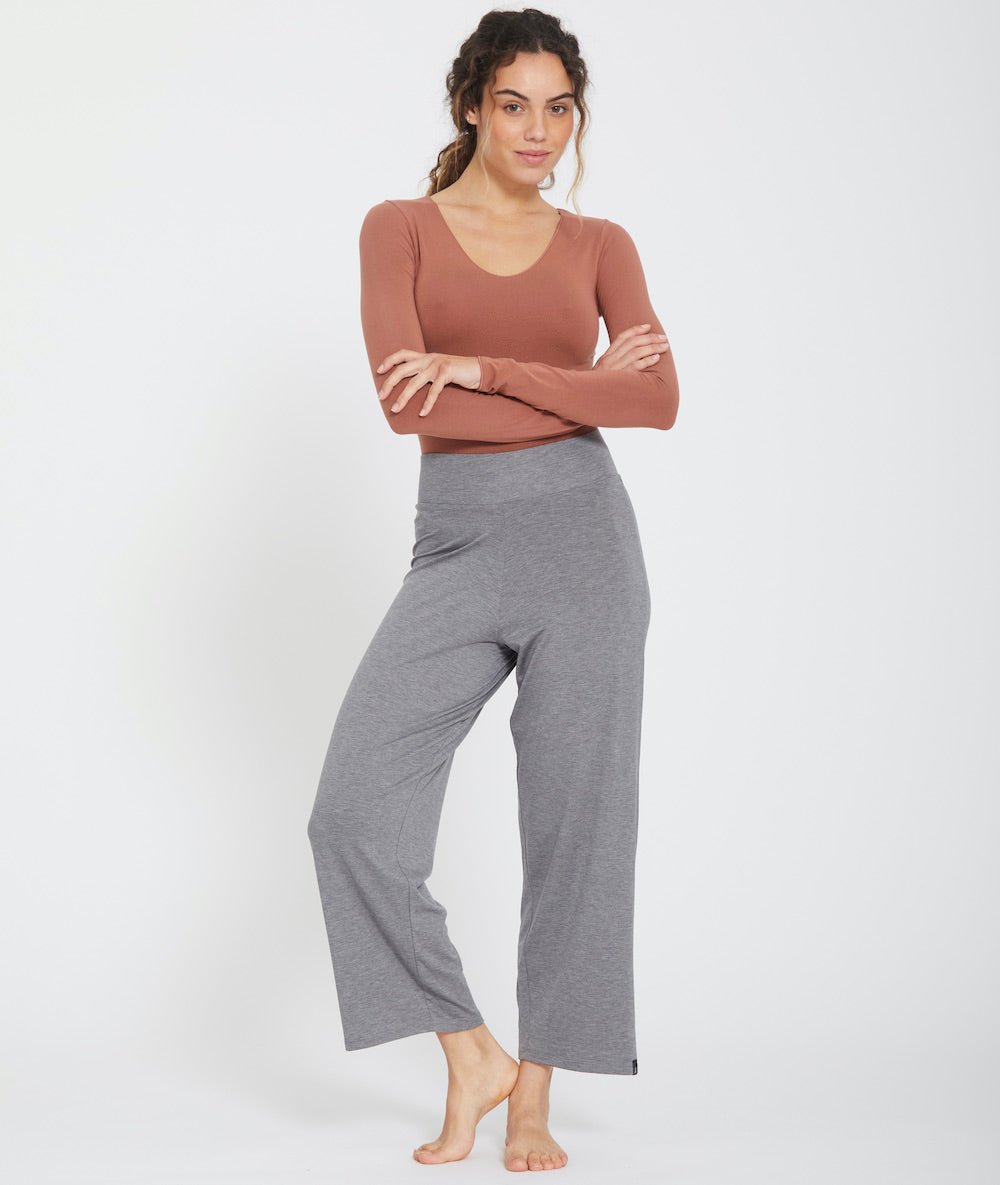 RAVANA - Jogging souple - Gris - Yoga Searcher