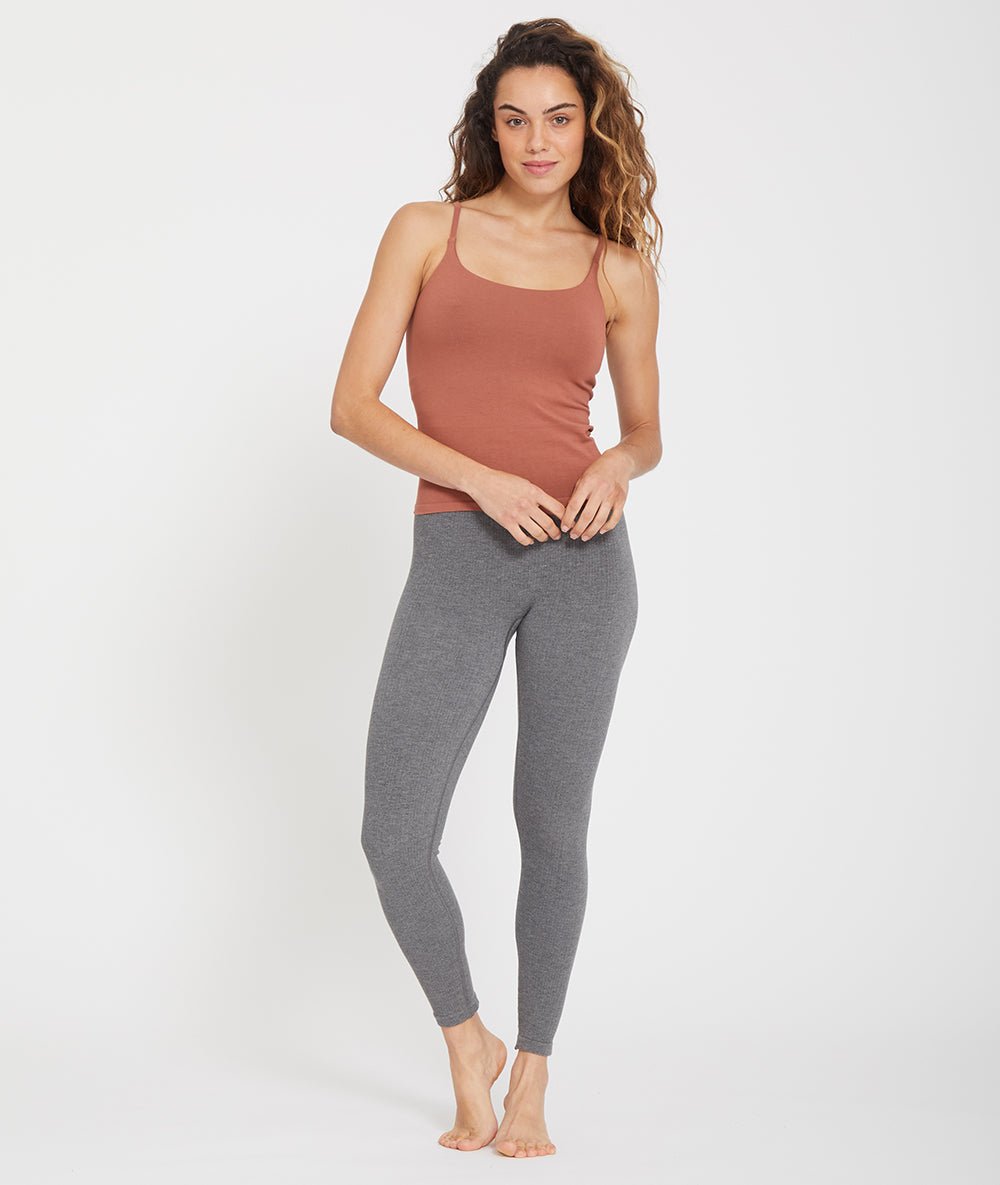 GOA - Legging en bambou - Gris - Yoga Searcher