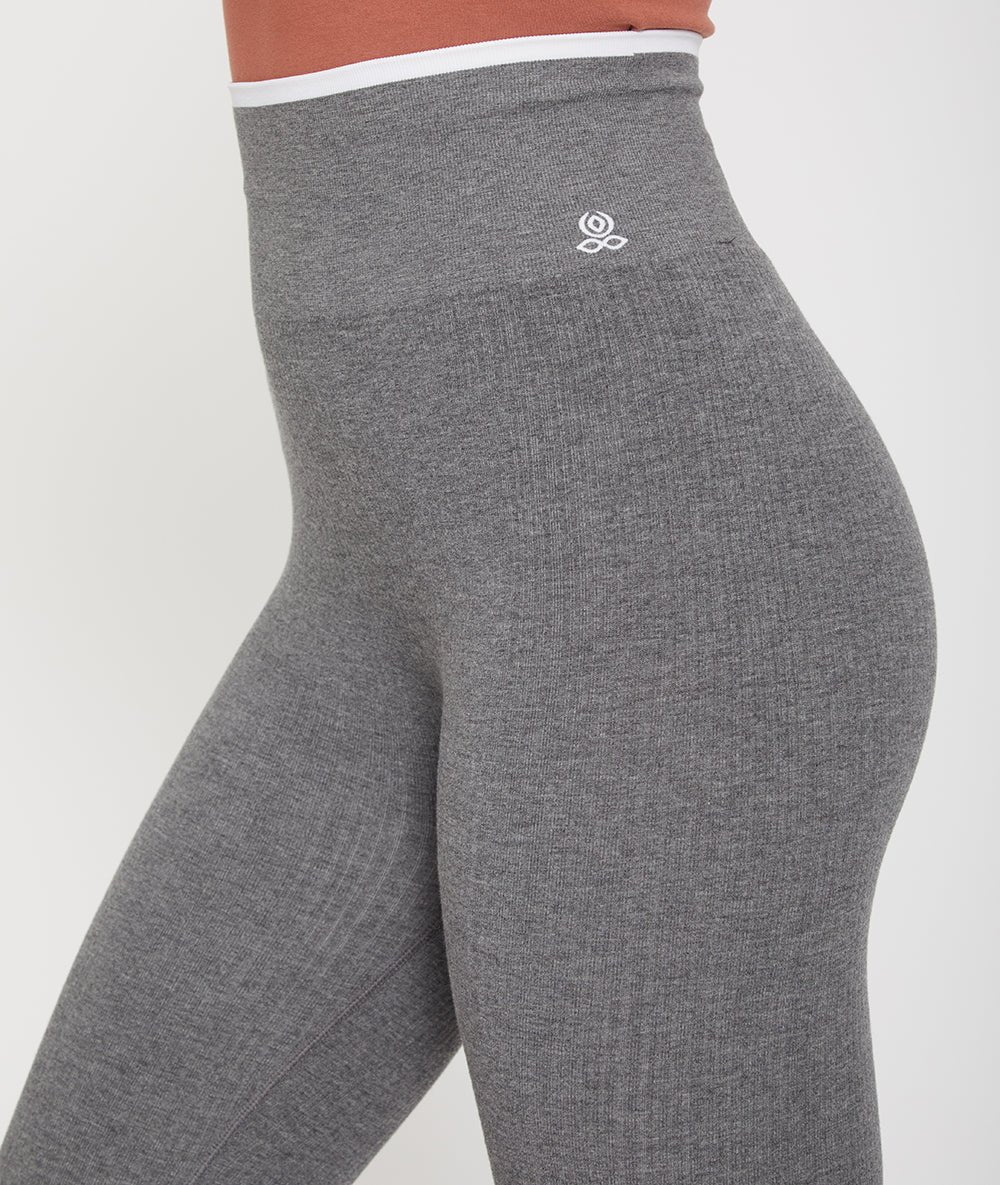 GOA - Legging en bambou - Gris - Yoga Searcher
