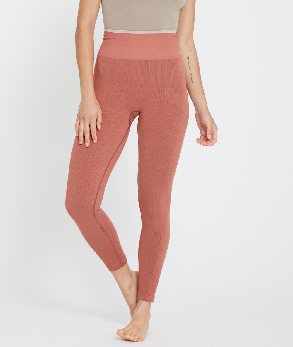 GOA - Legging en bambou - Rose Foncé - Yoga Searcher