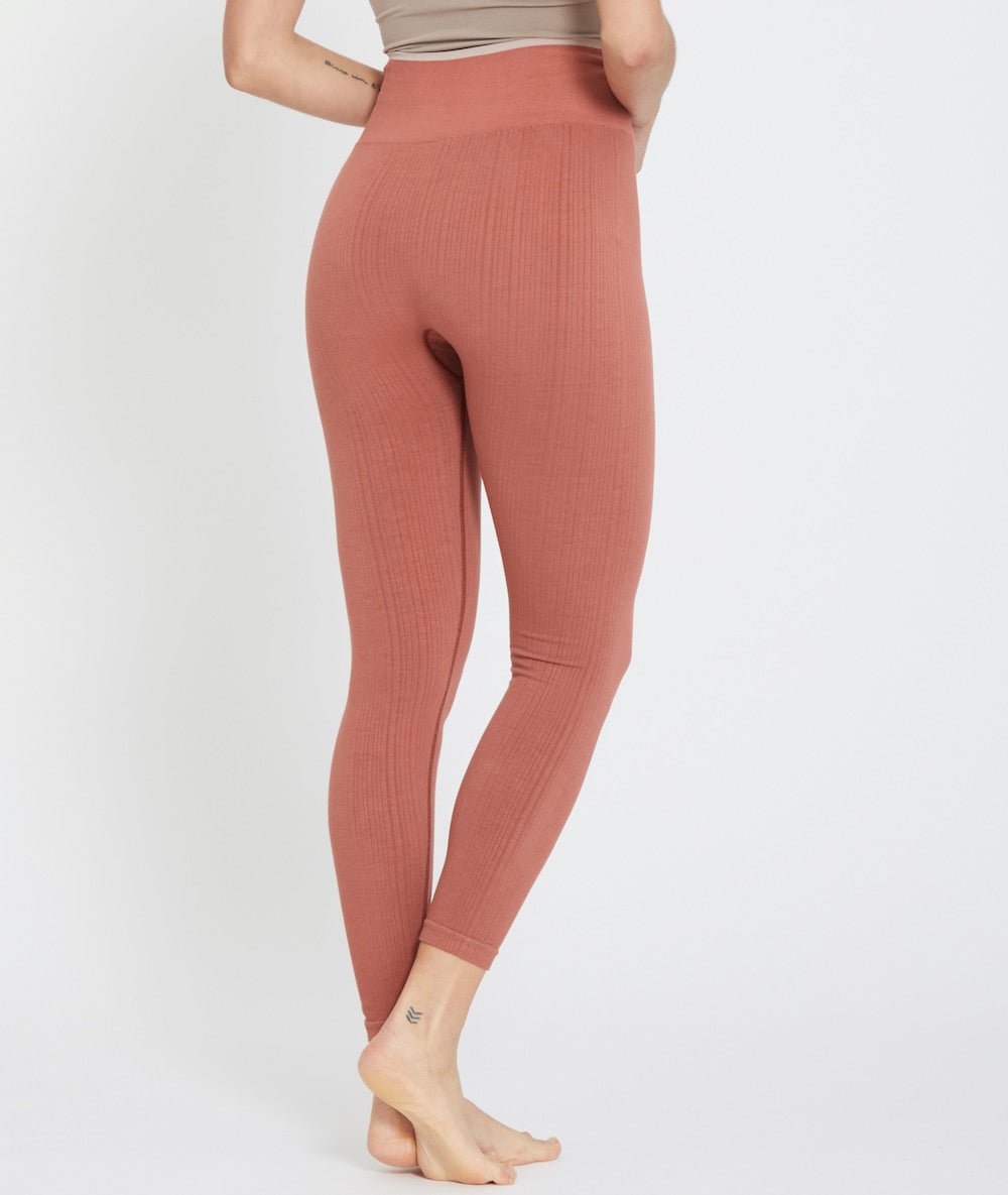 GOA - Legging en bambou - Rose Foncé - Yoga Searcher