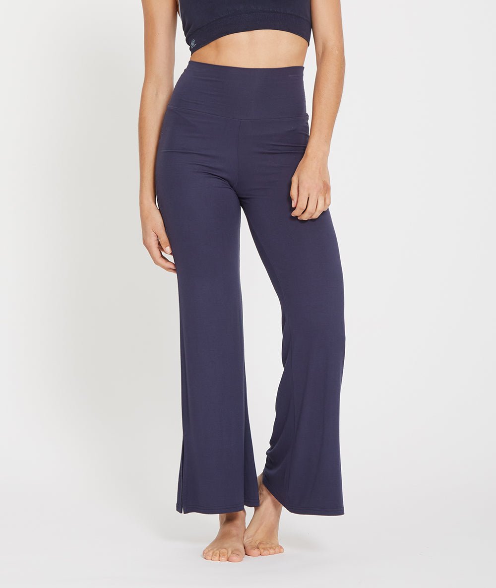 JAIPUR - Pantalon fluide - Navy - Yoga Searcher